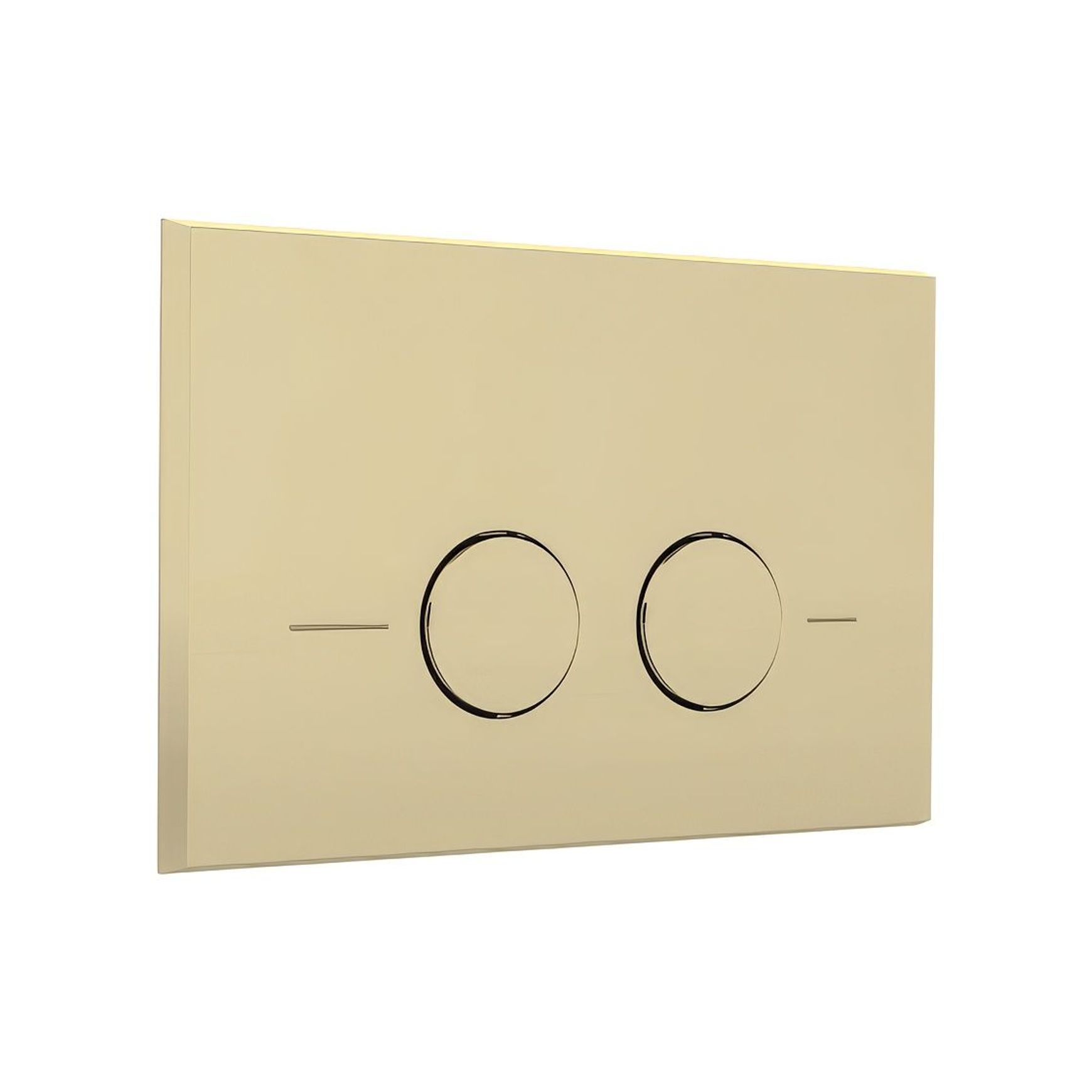 Dual flush plate - 48mm push buttons for Sigma8