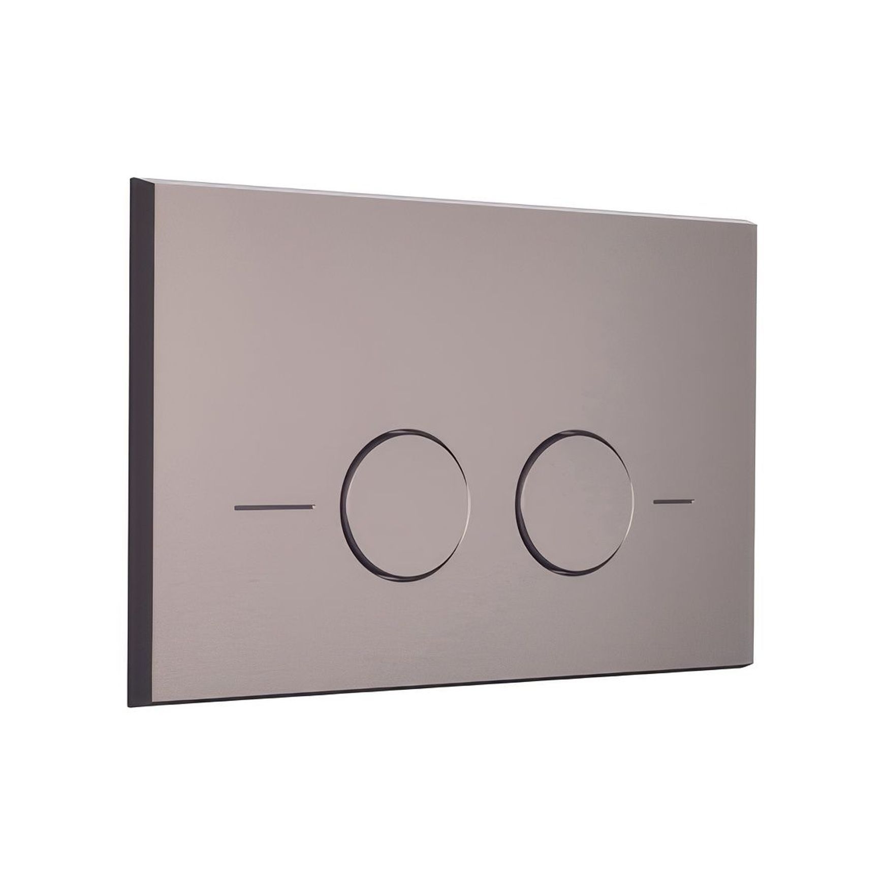 Dual flush plate - 48mm push buttons for Sigma8