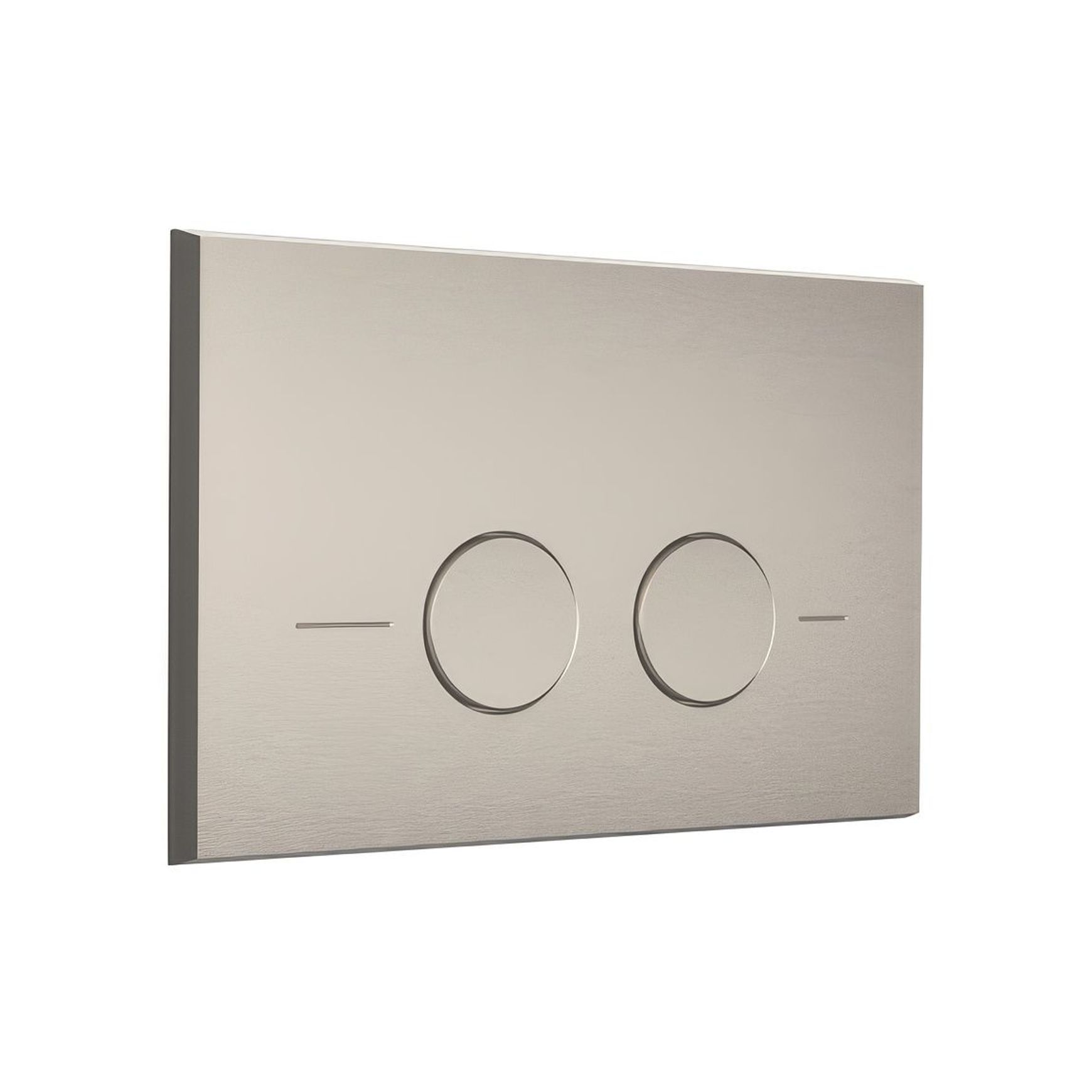 Dual flush plate - 48mm push buttons for Sigma8