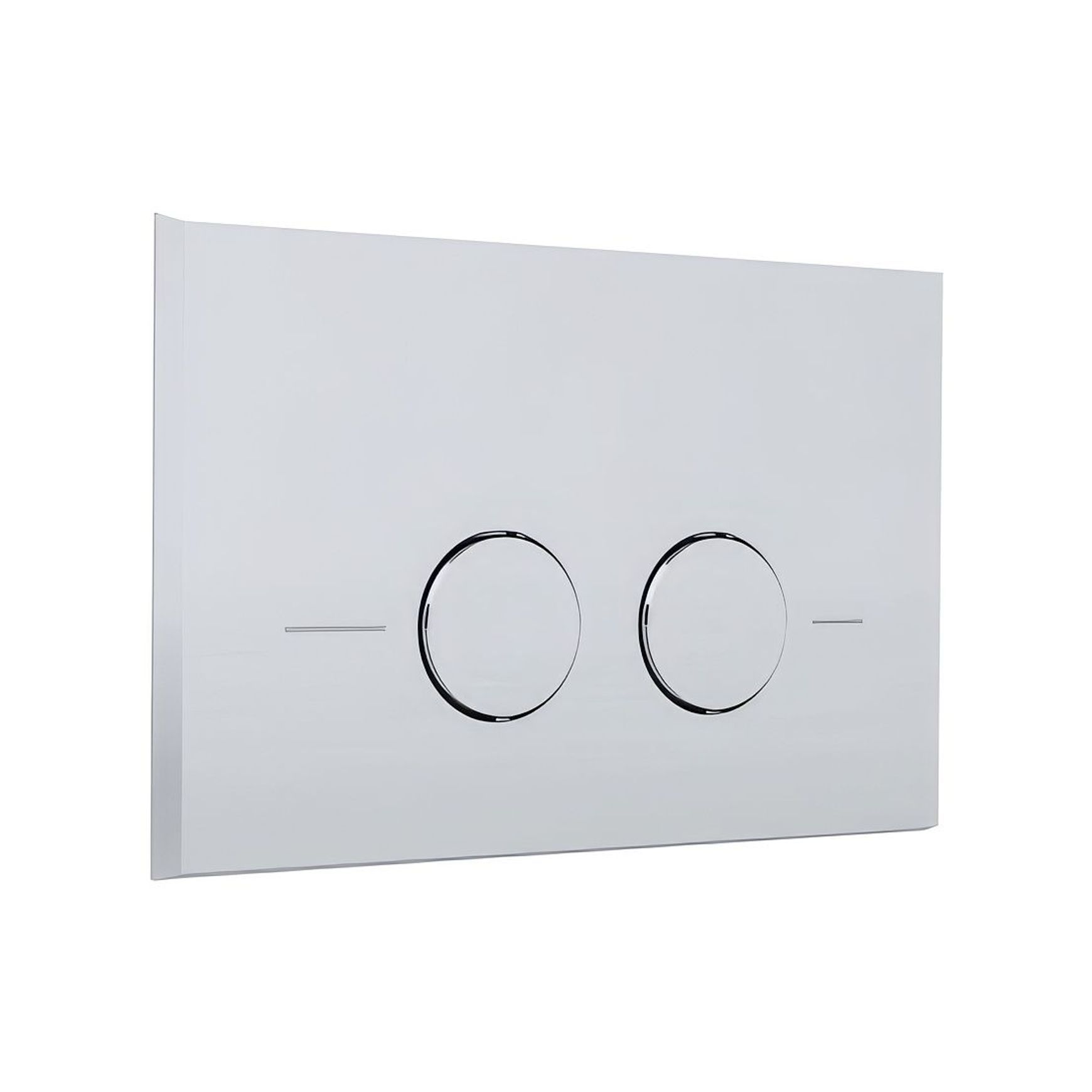 Dual flush plate - 48mm push buttons for Sigma8