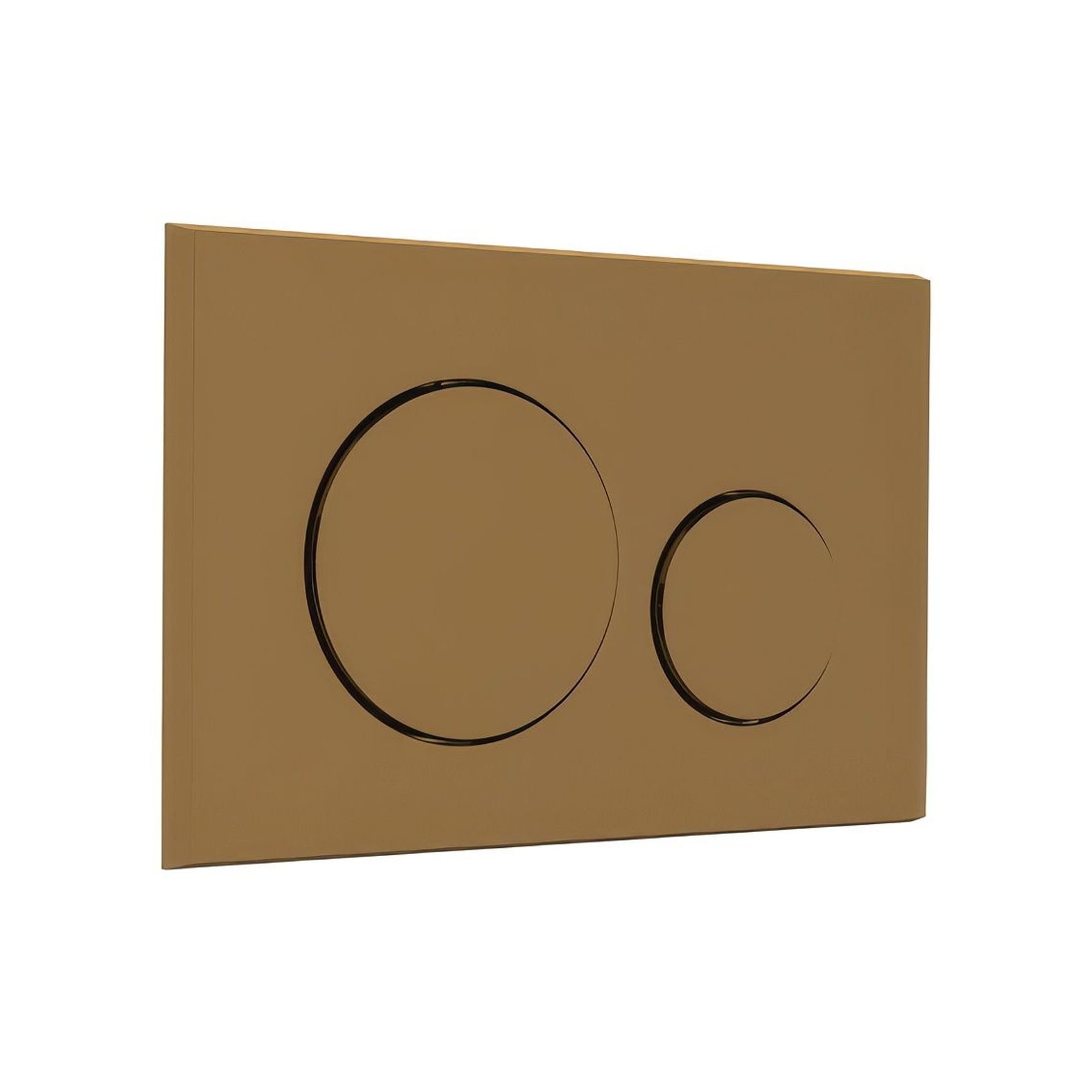 Dual flush plate for Geberit Sigma8 in-wall cistern