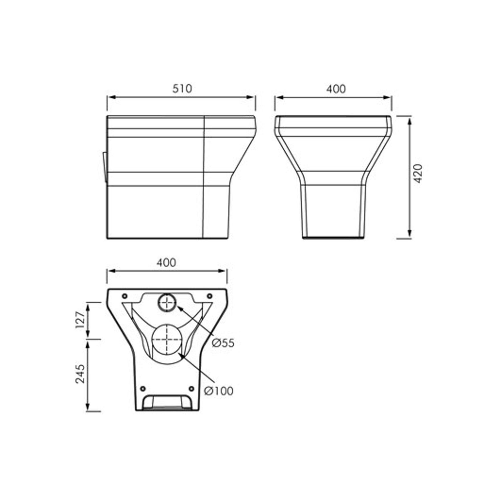 KWC Franke High Security Toilet