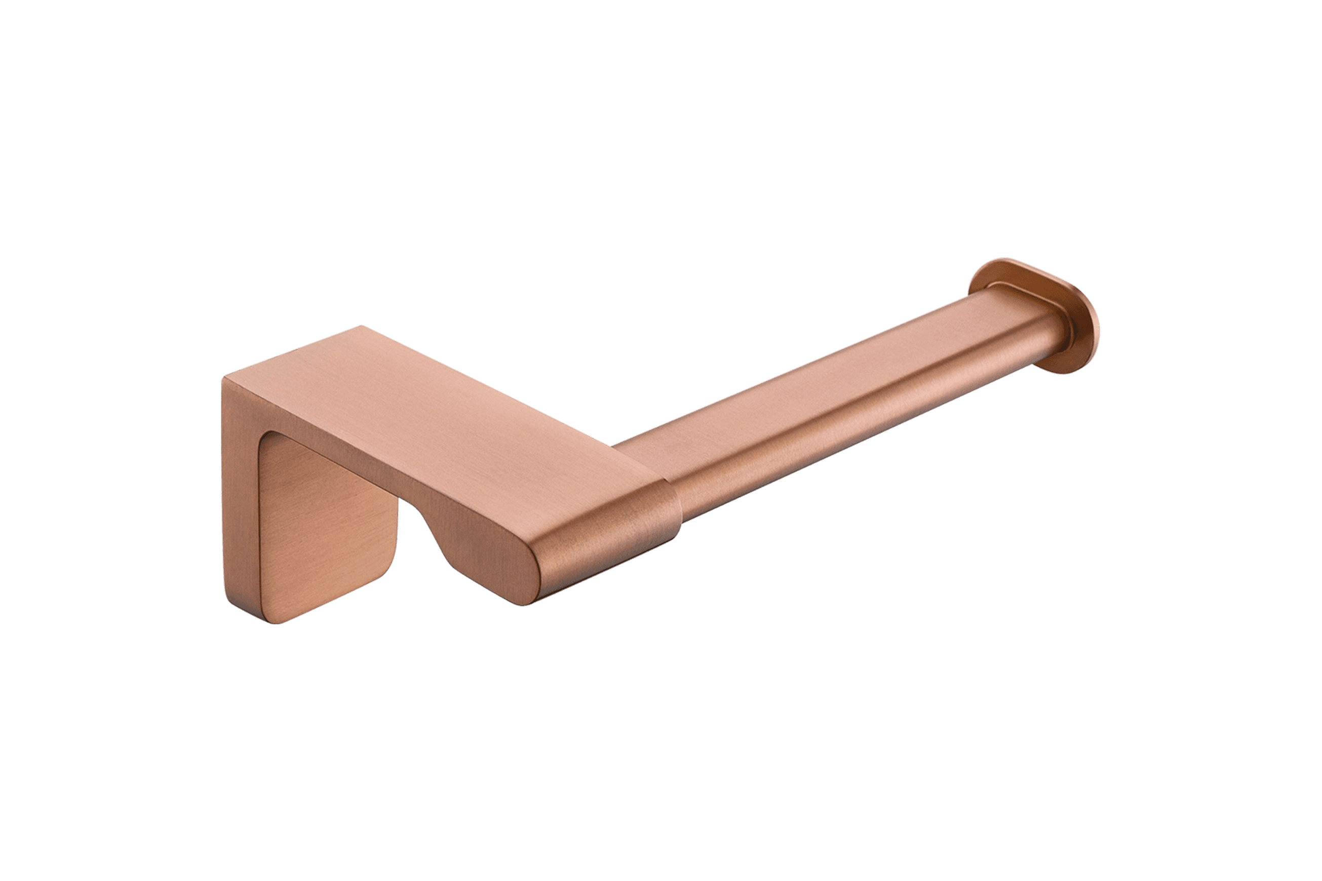 Abode Toilet Roll Holder Brushed Copper
