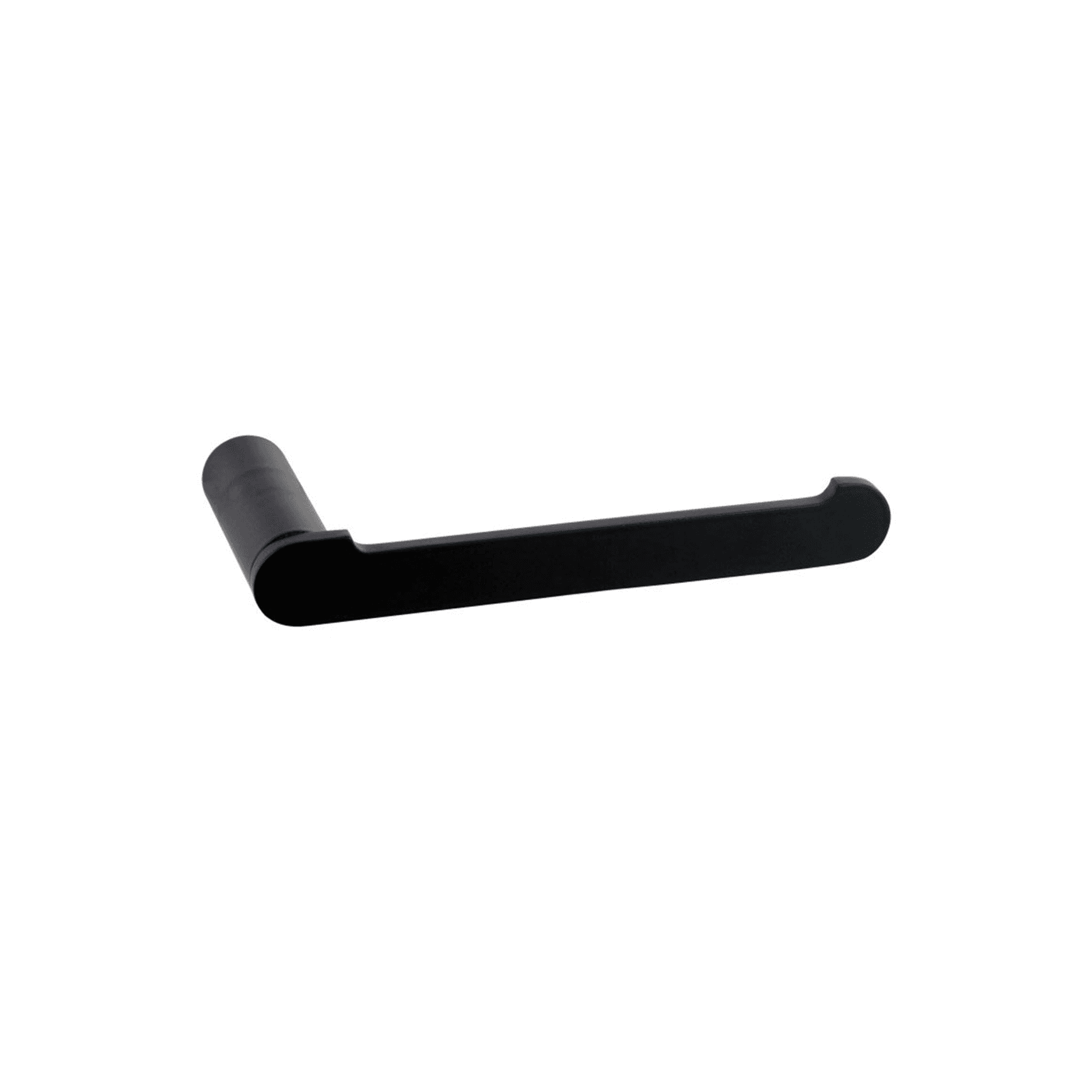 Rushy Toilet Roll Holder Matte Black