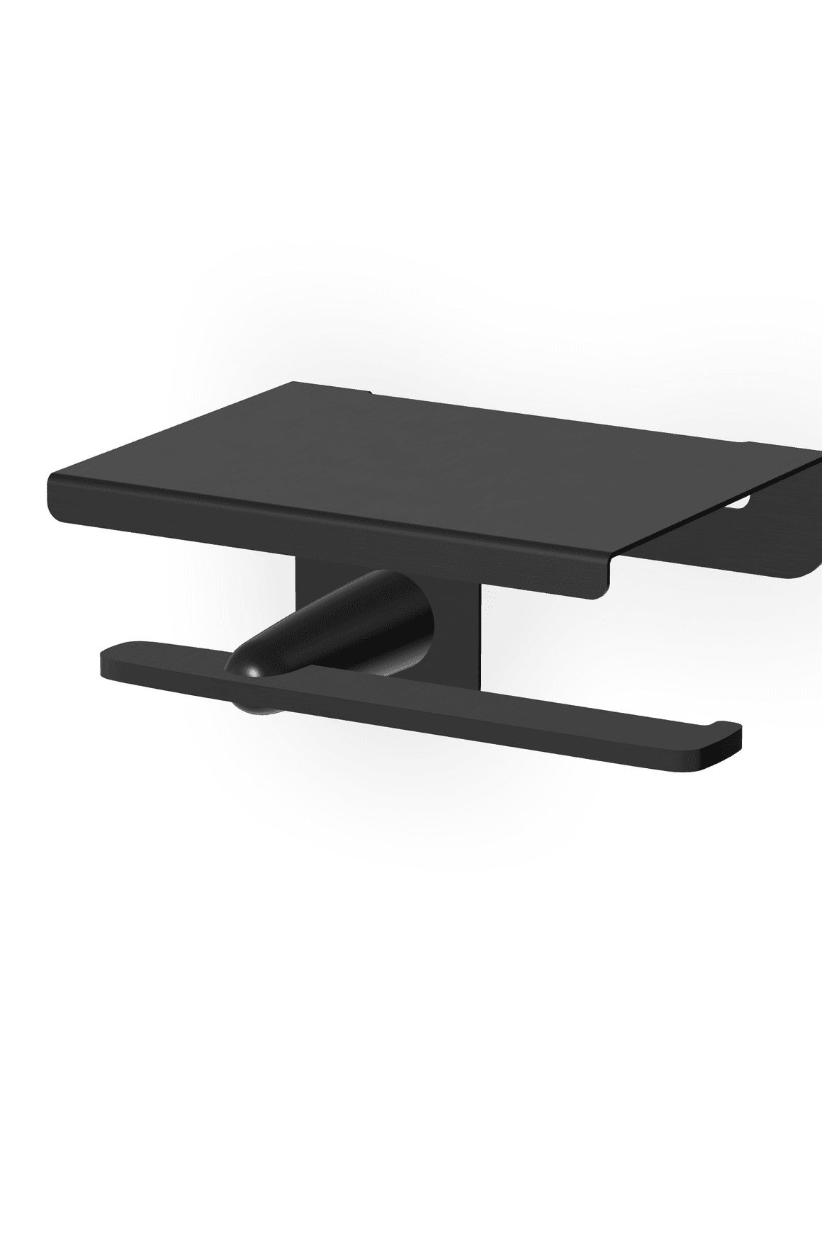 Veloce Toilet Paper Holder With Shelf