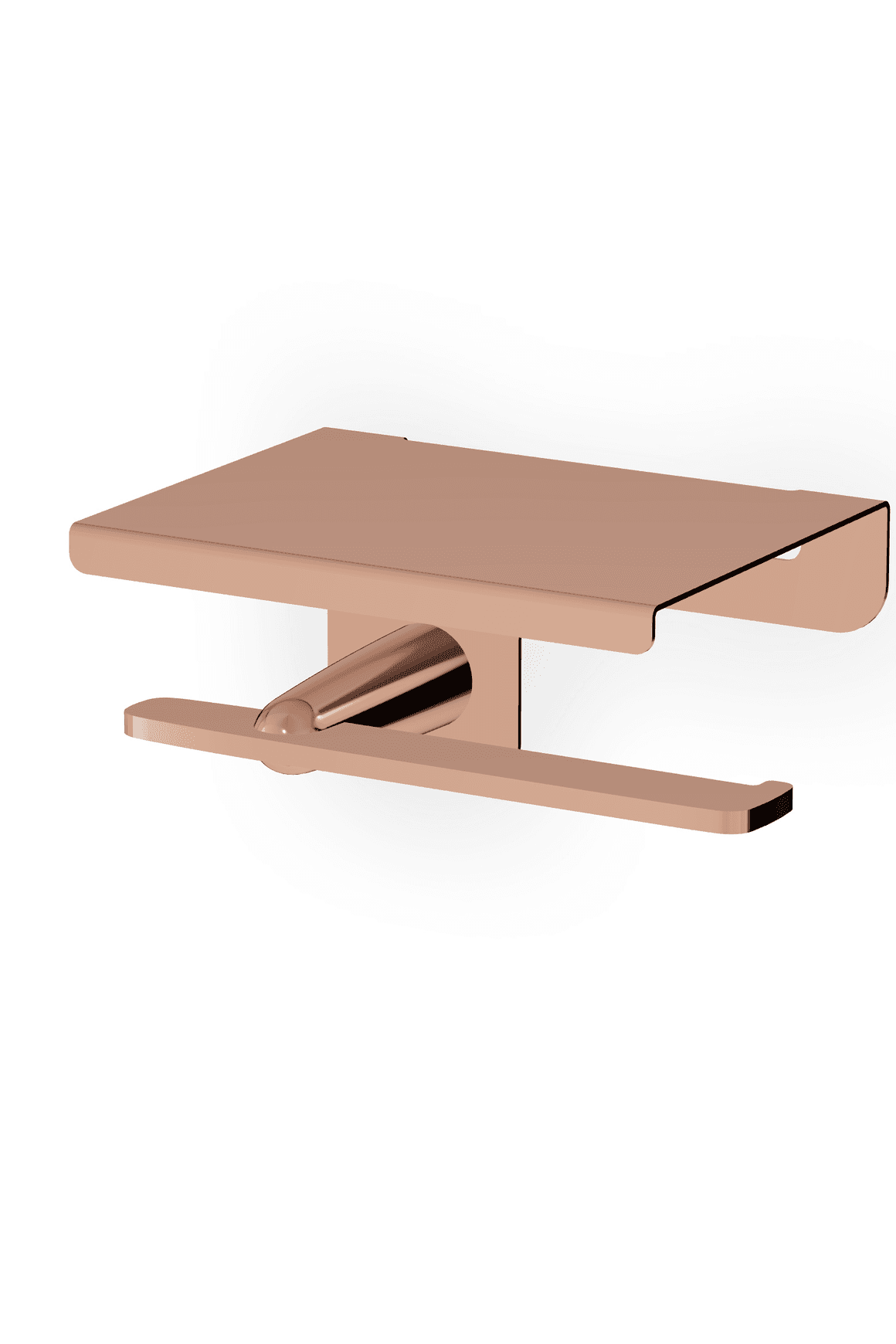 Veloce Toilet Paper Holder With Shelf
