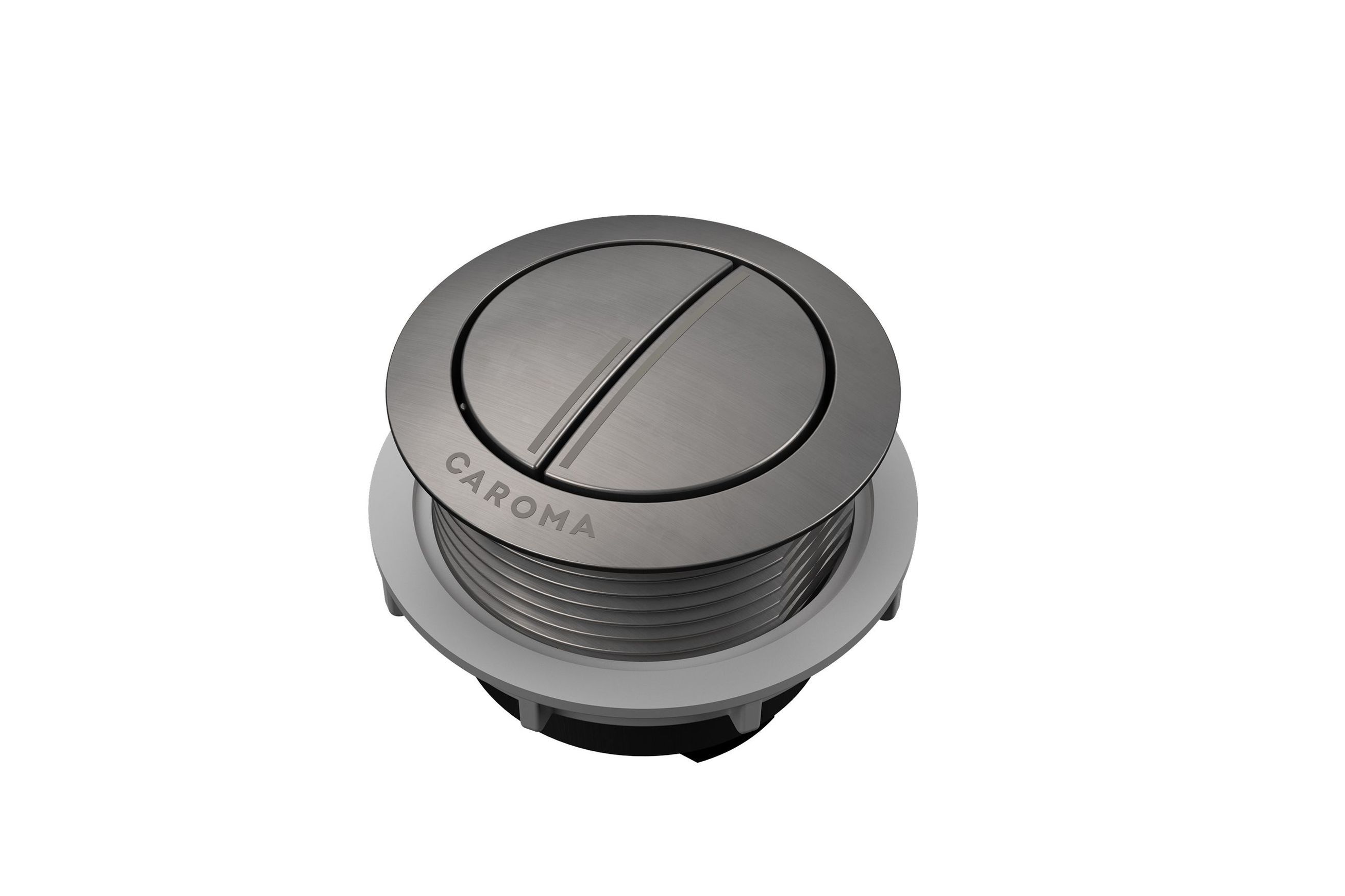 Caroma Bezel/Button Round Metal