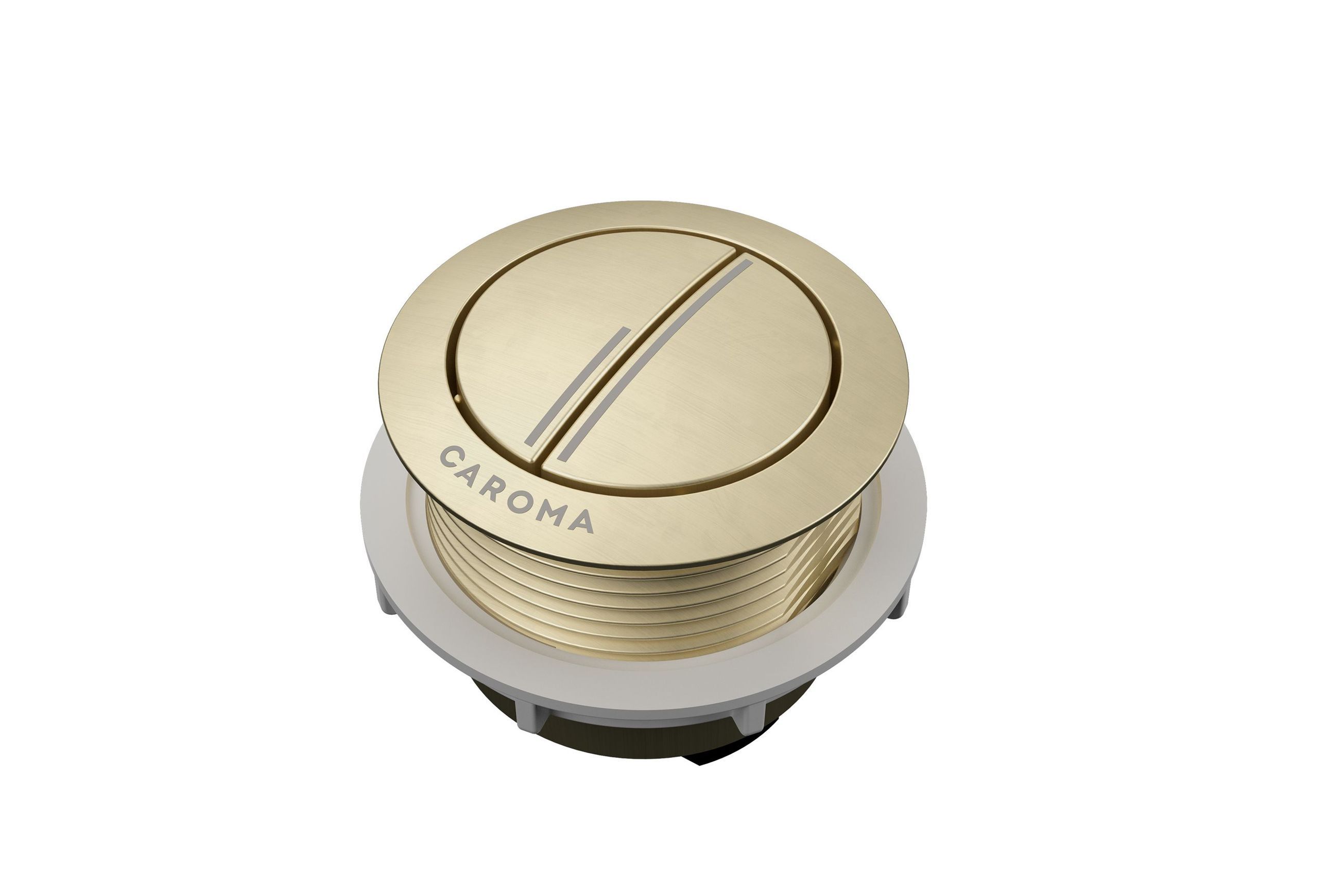 Caroma Bezel/Button Round Metal