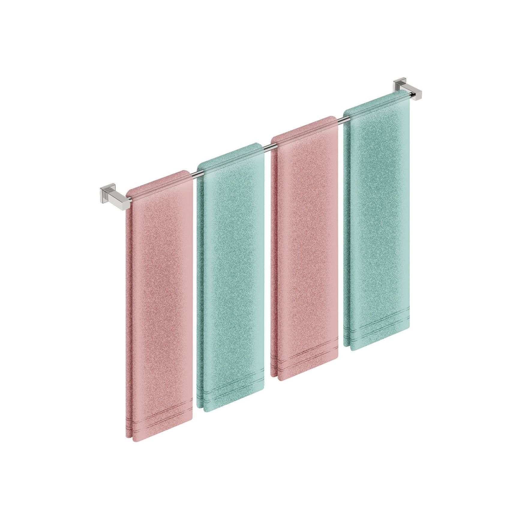Single Towel Rail 1100mm - 8500 Series Number 8578