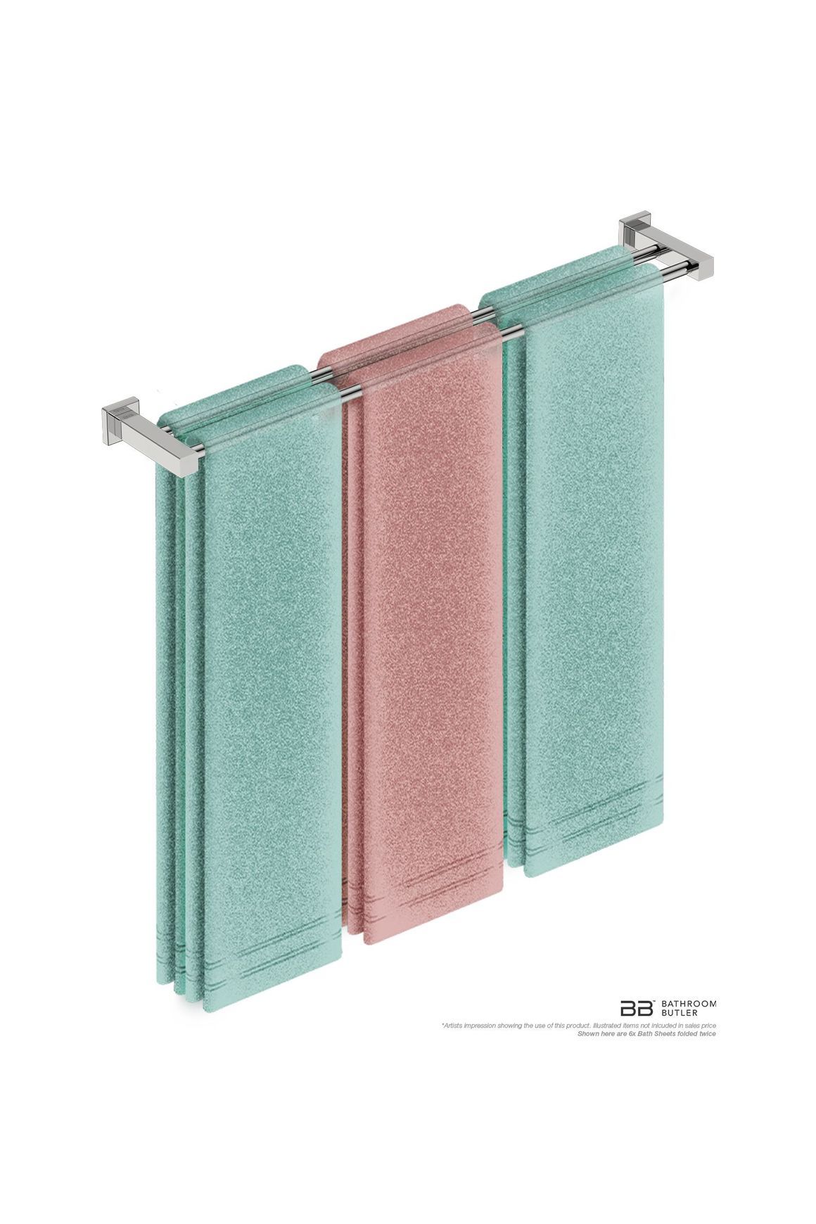 Double Towel Rail 800mm - 8500 Series Number 8585