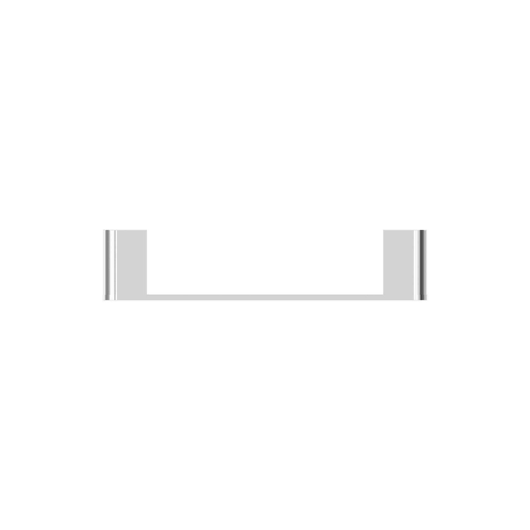 Bianca Hand Towel Rail | Chrome
