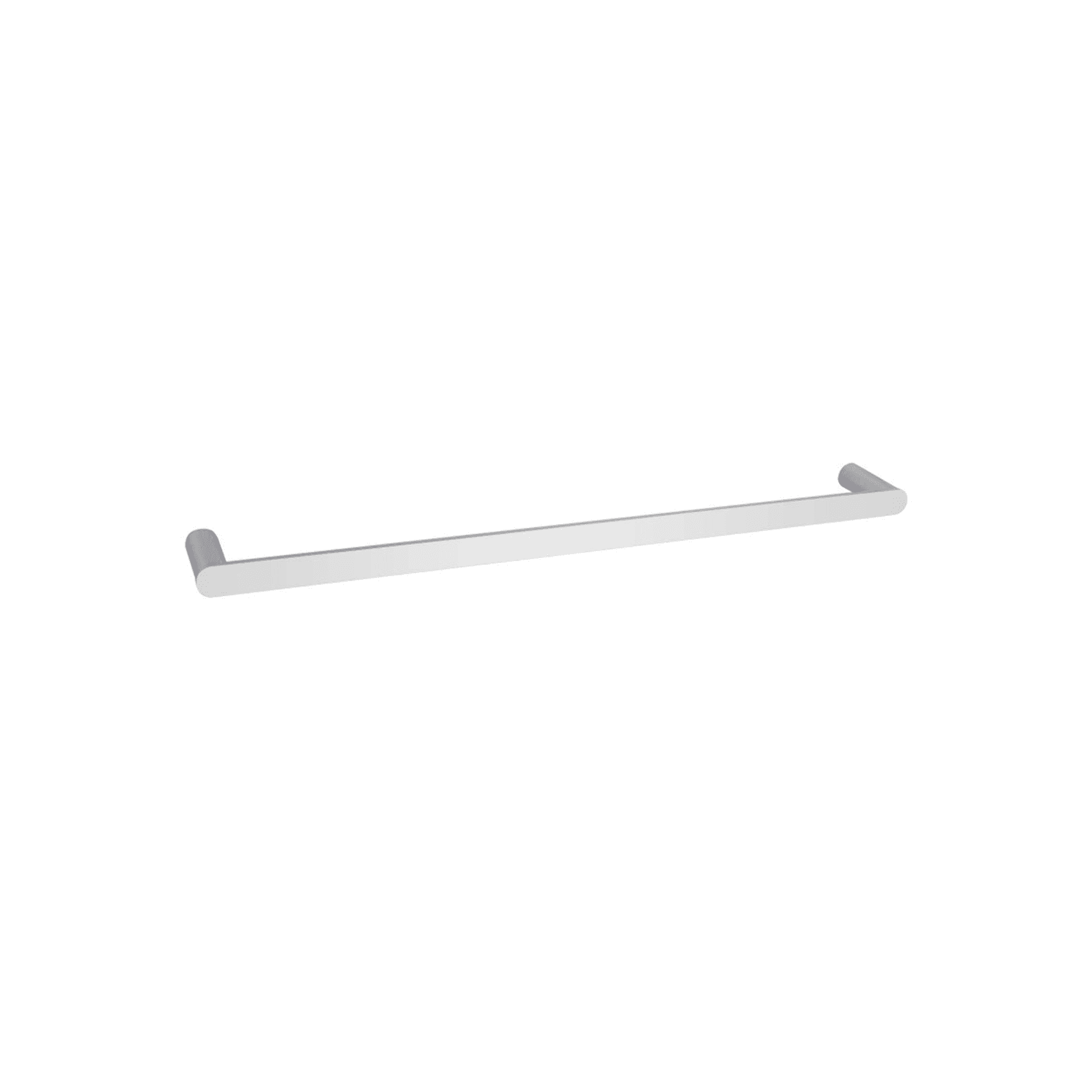 Rushy Single Towel Rail 600mm Chrome