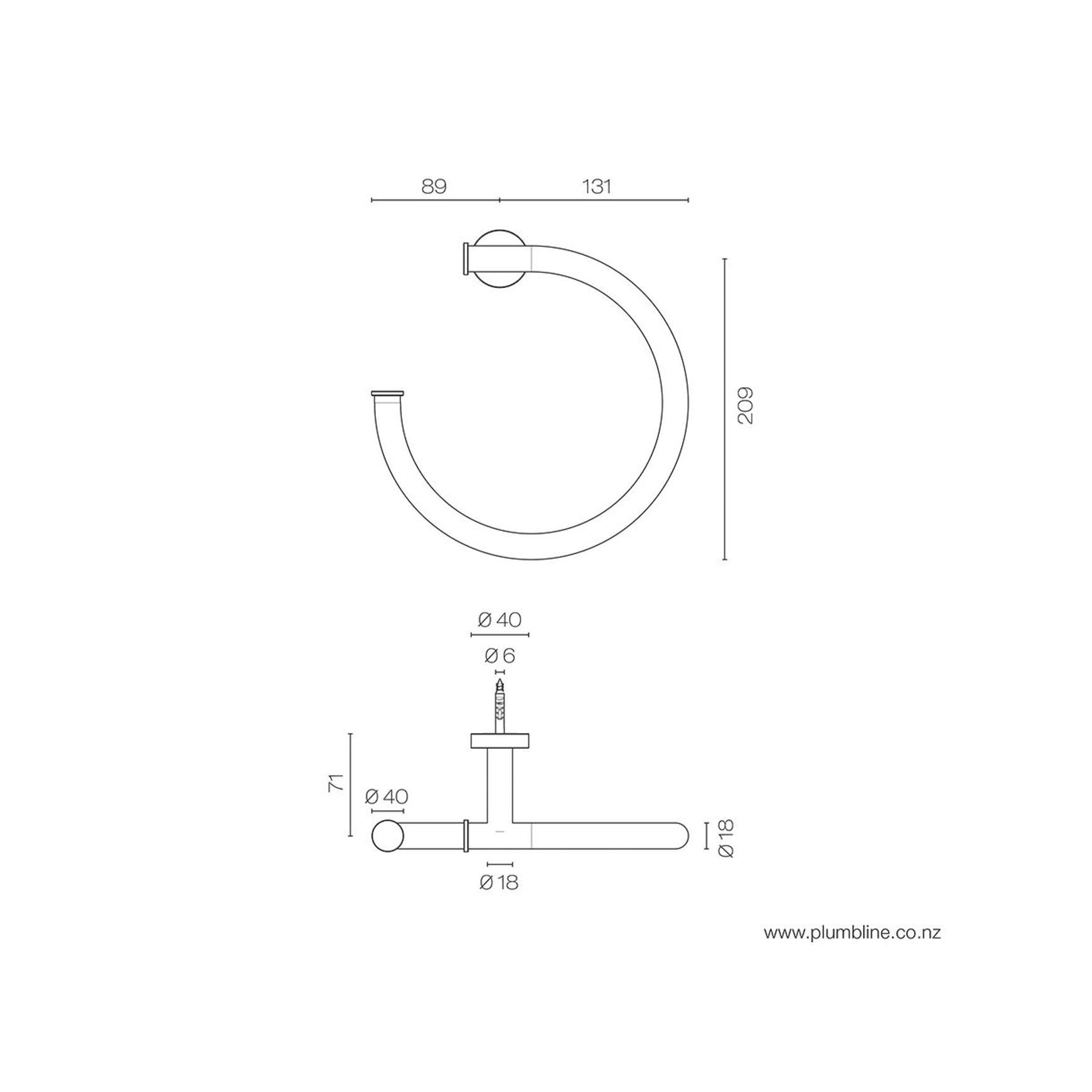 Buddy Towel Ring