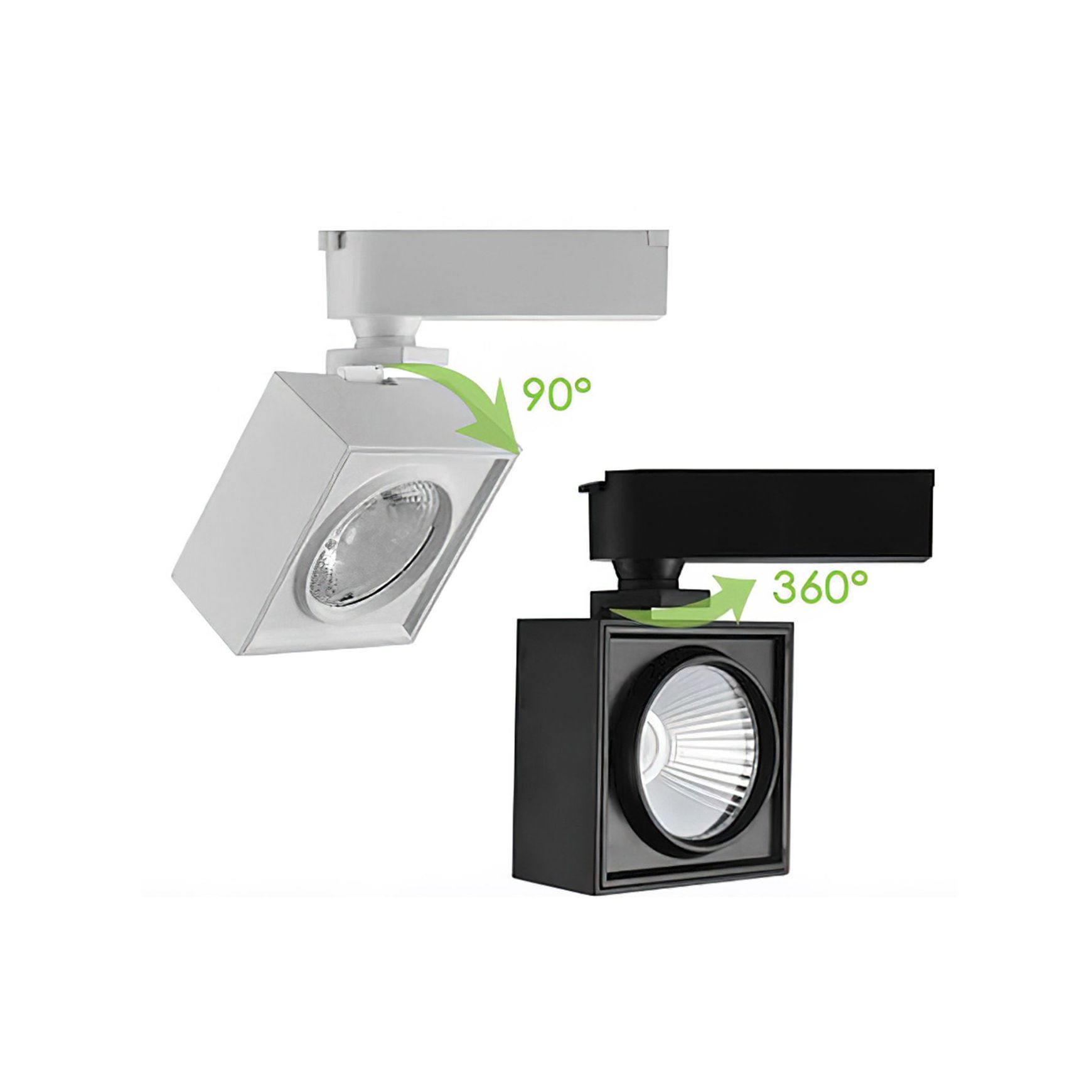 ME123 Square LED Track Light