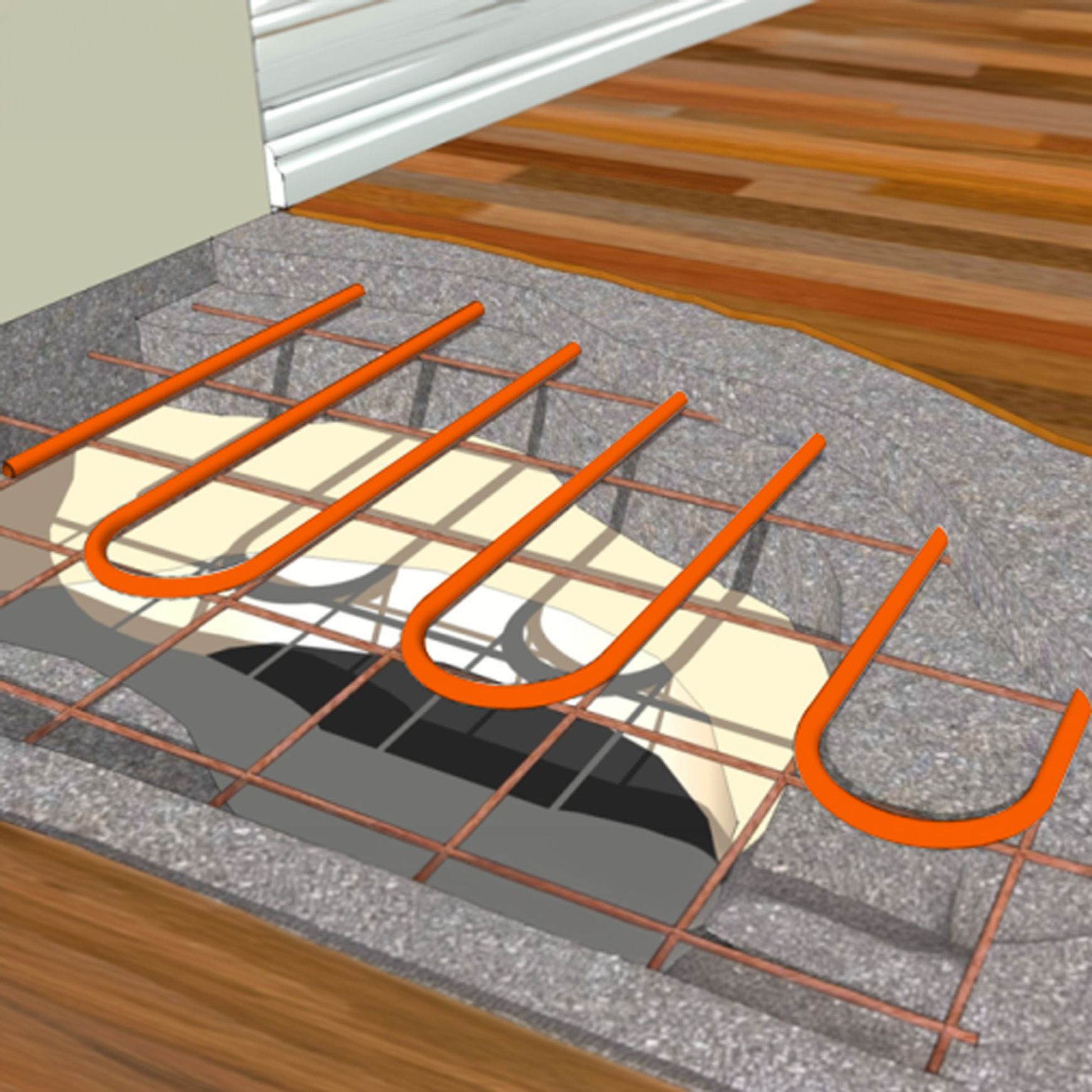 Central Heating | Underfloor Heat Pump System