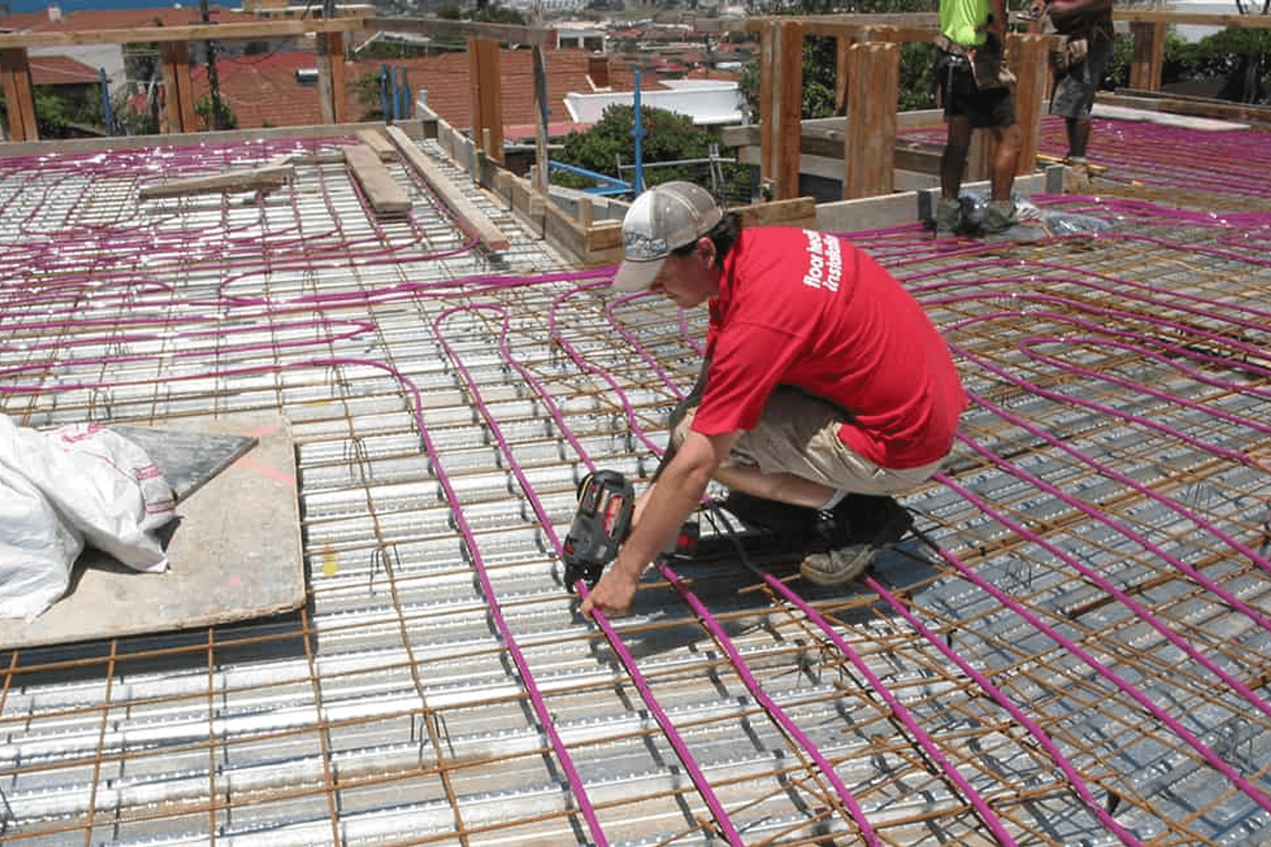 Slab Hydronic Floor Heating