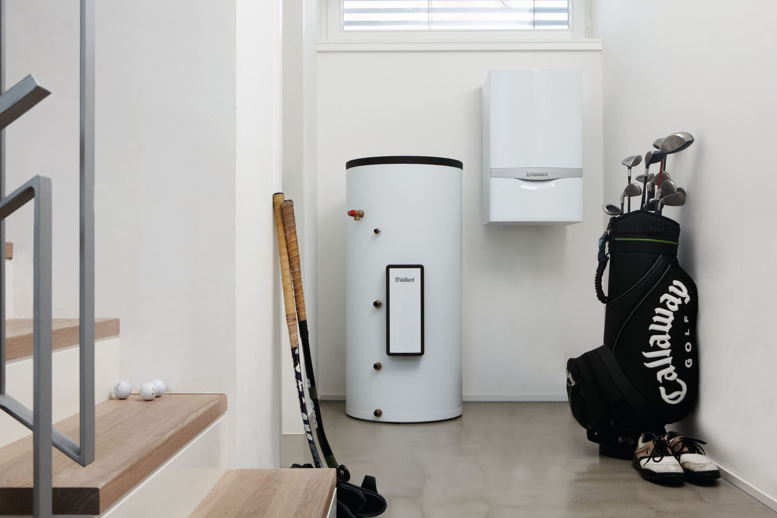 Underfloor Central Heating and Cooling System