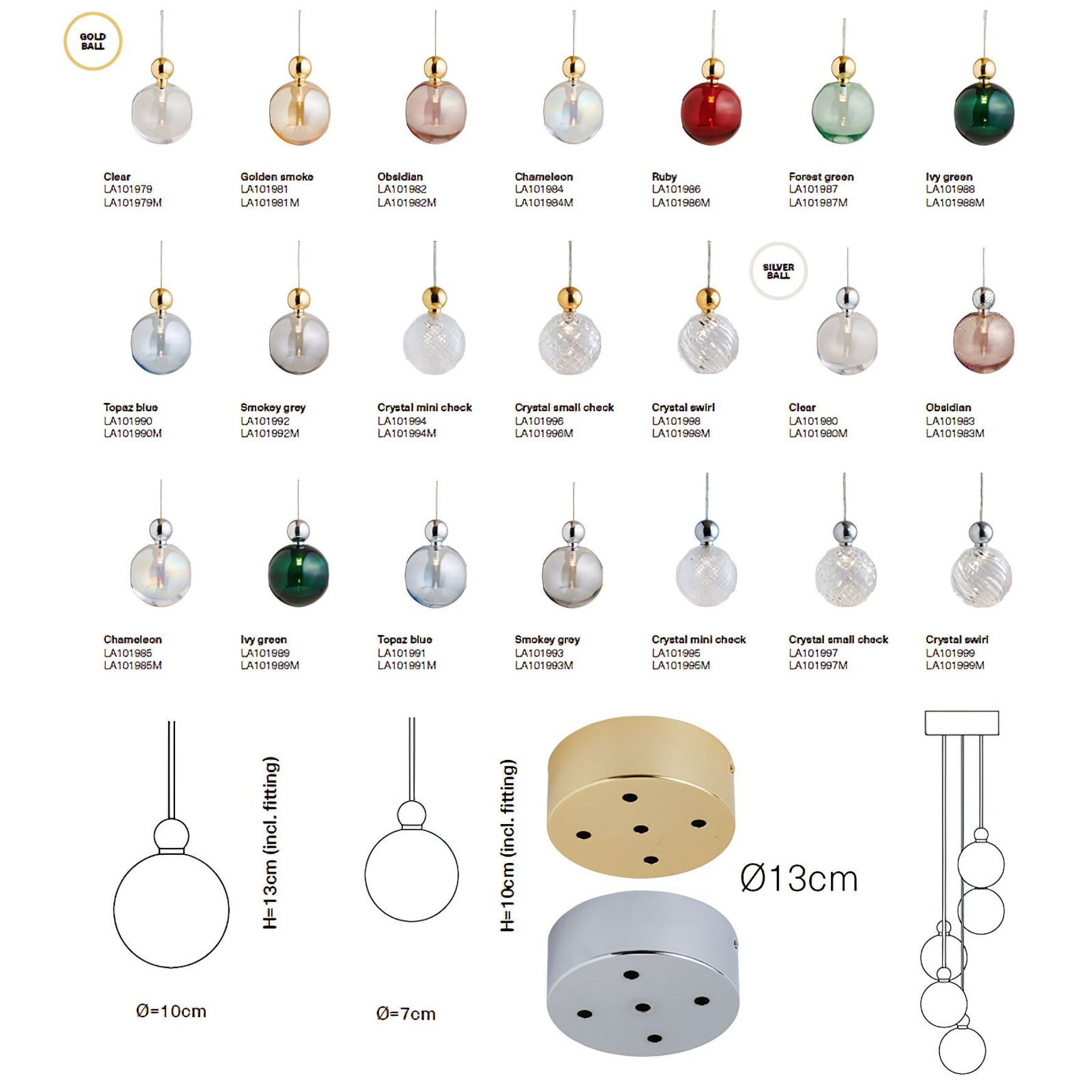 Uva 5-Light Pendant Light