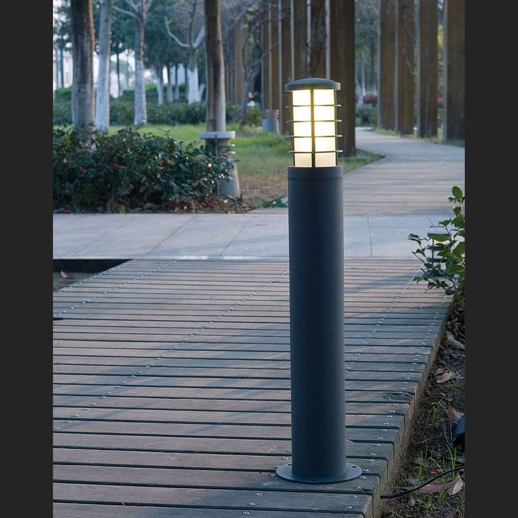 SILVERDALE Bollard Path Light HL7058650GT