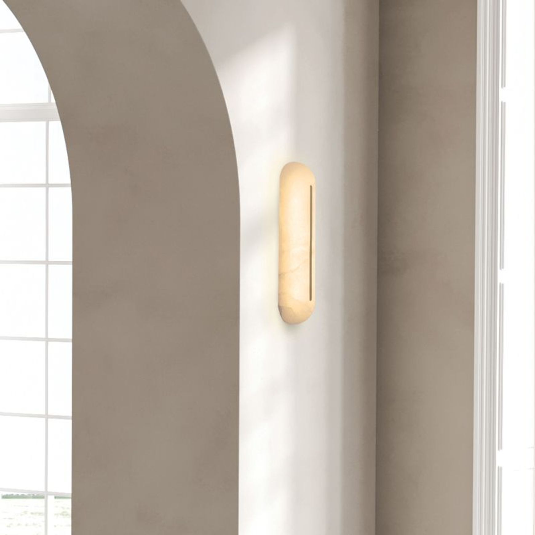 Zeus Curve Wall Light