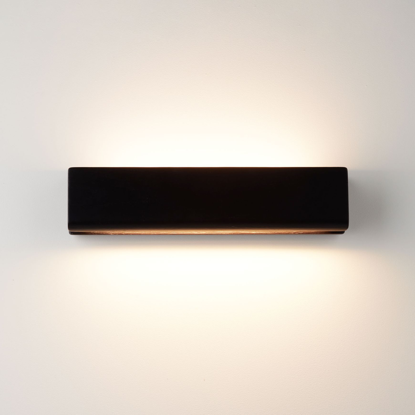 Array Sconce | American Oak - Black