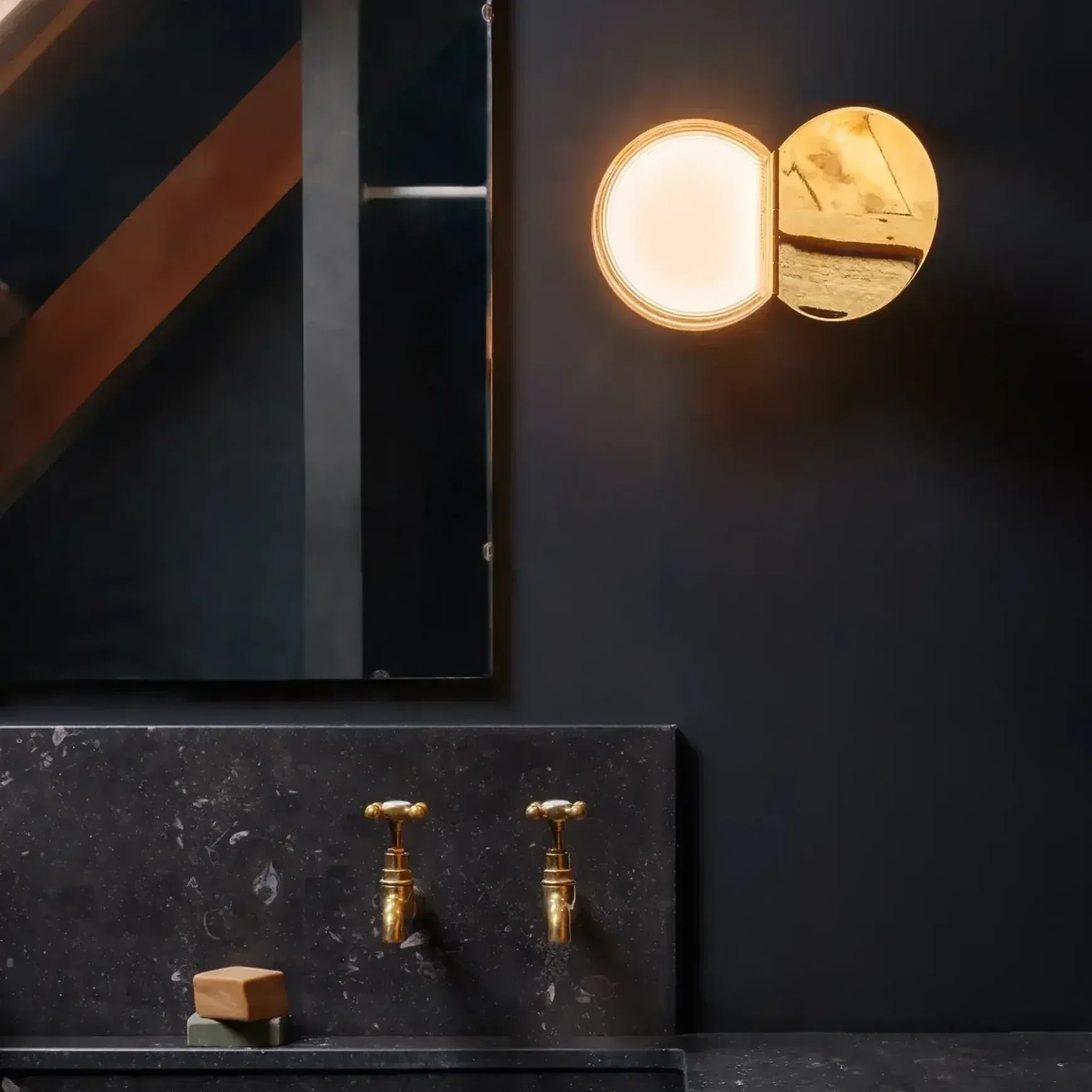 Poudrier Wall Light