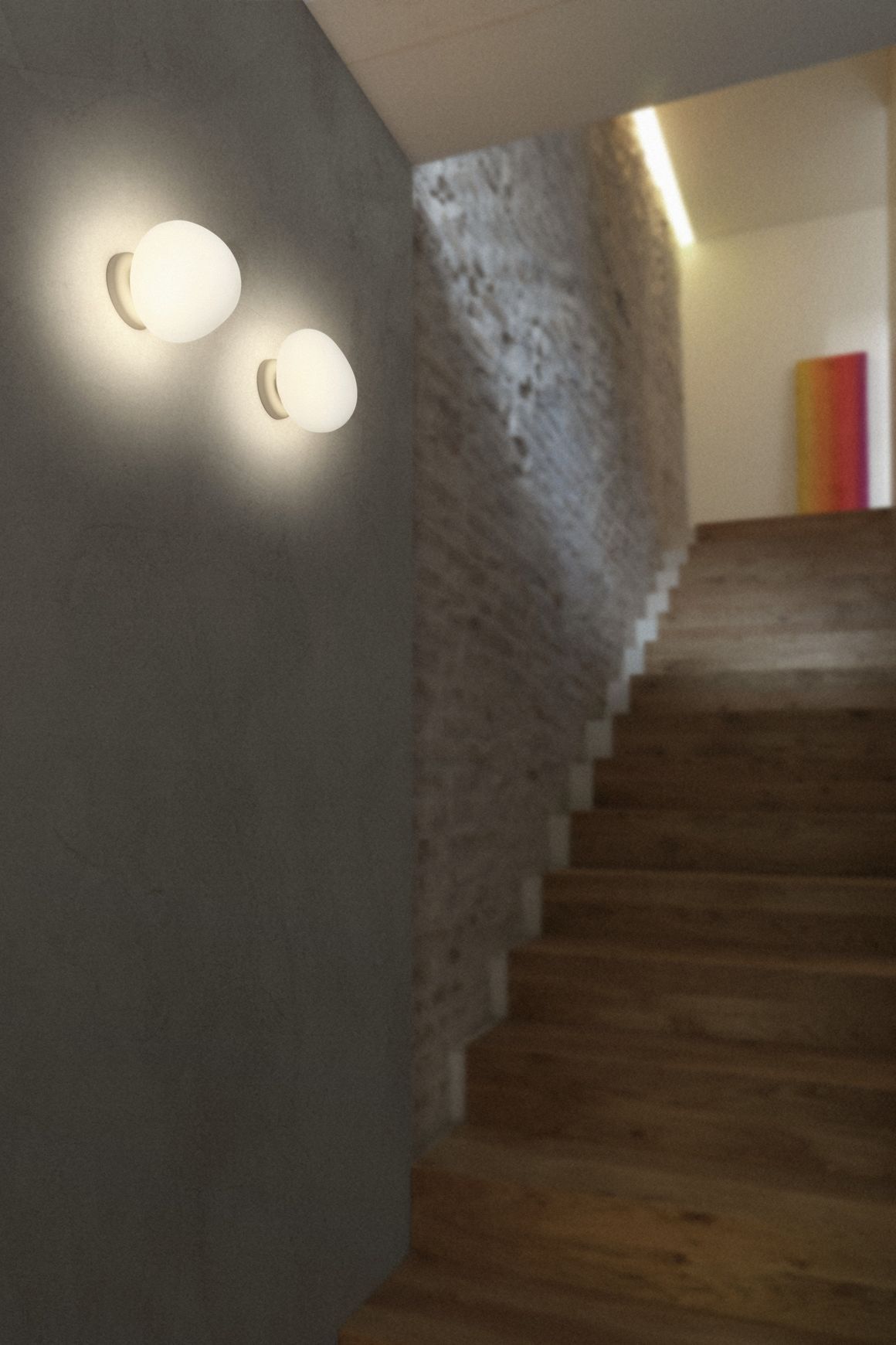 Gregg Ceiling/Wall Lamp - Glass