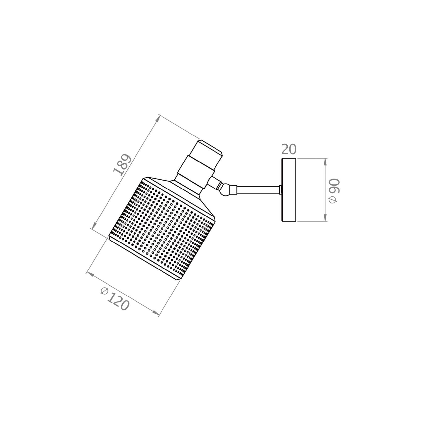 Riddle Wall Light Single