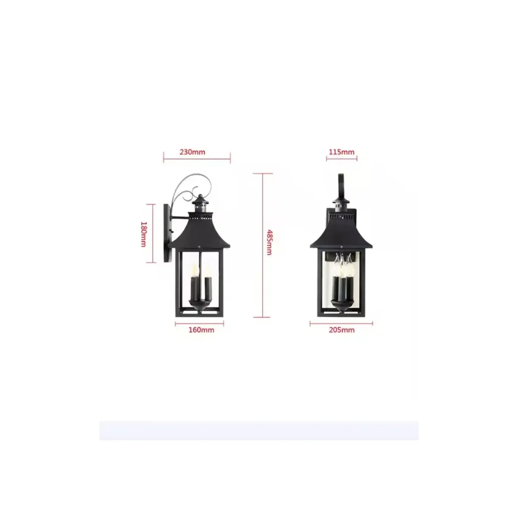 Classic Lantern - Black