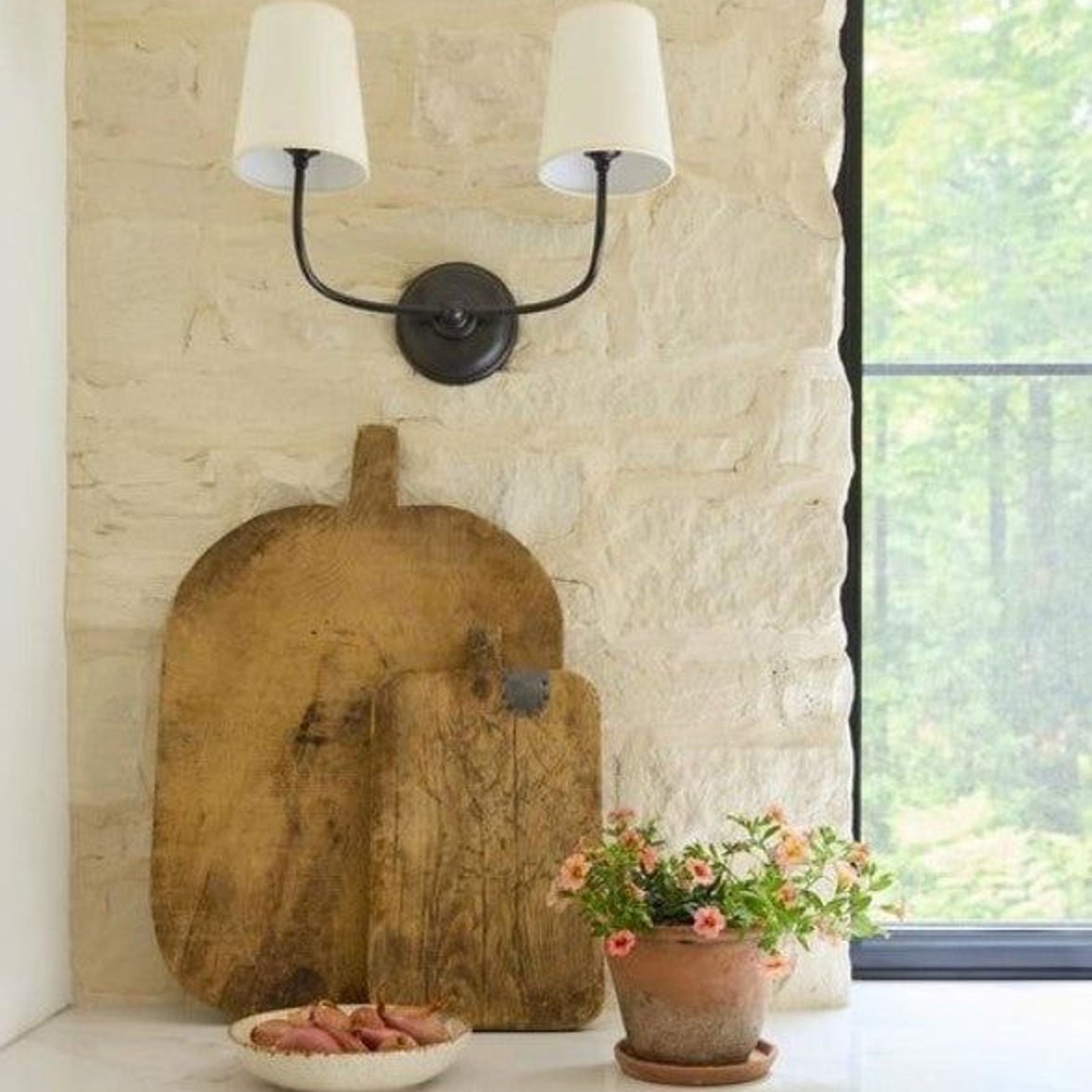 Thomas O'Brien Vendome Double Sconce