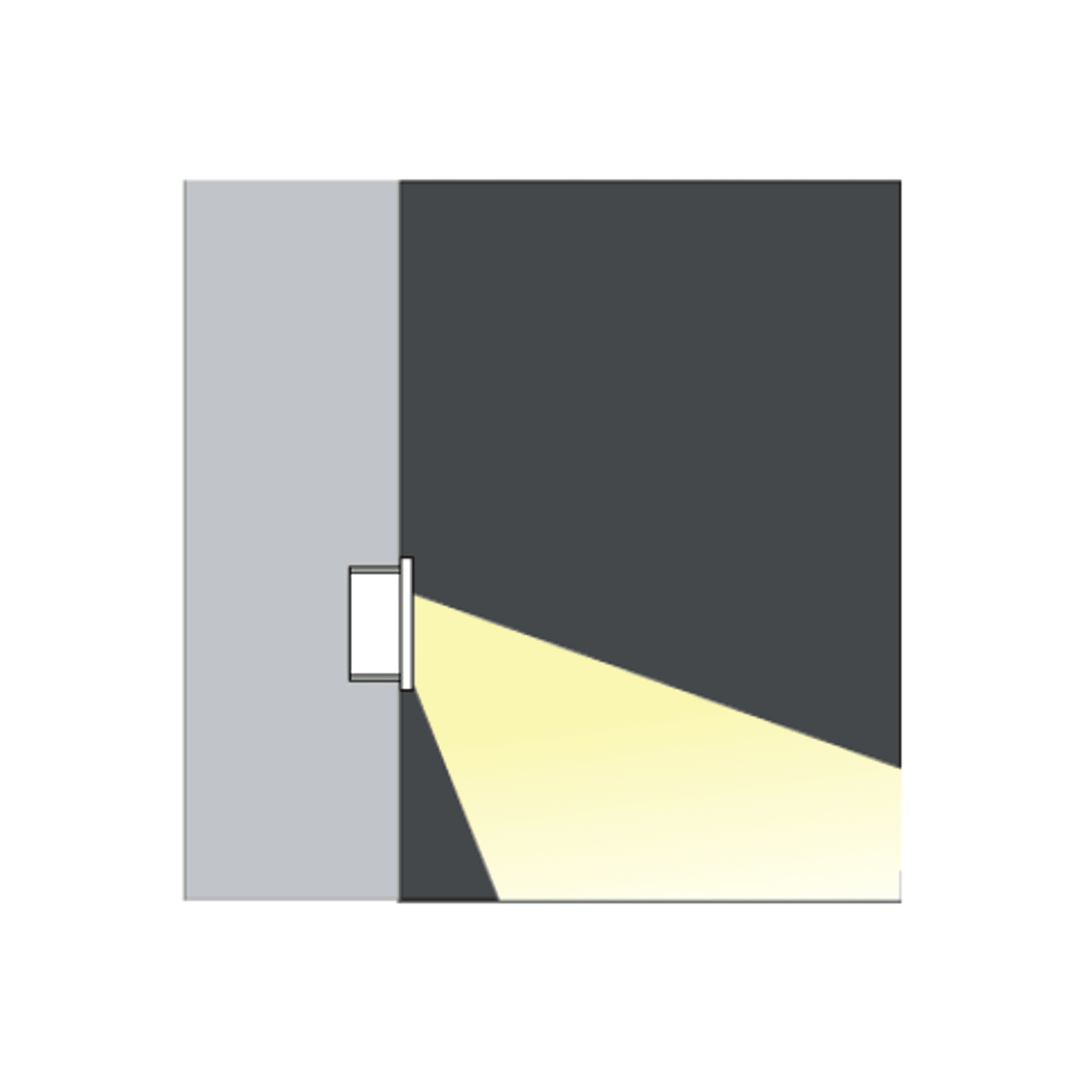 Square Halo Foot Light