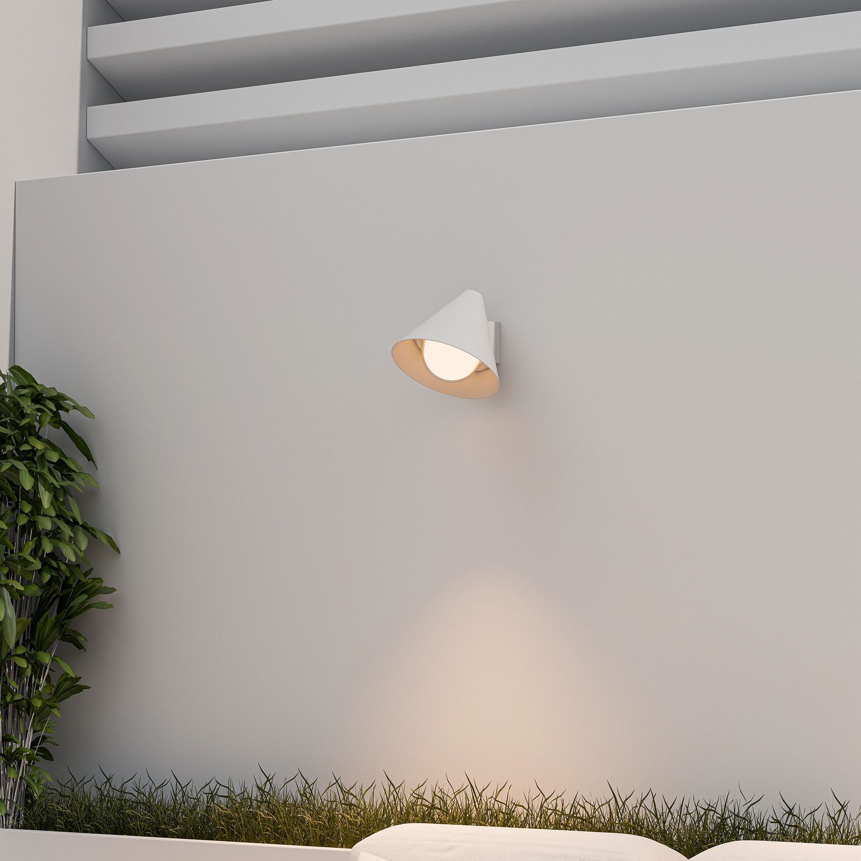 Becard Aluminium Exterior Wall Light