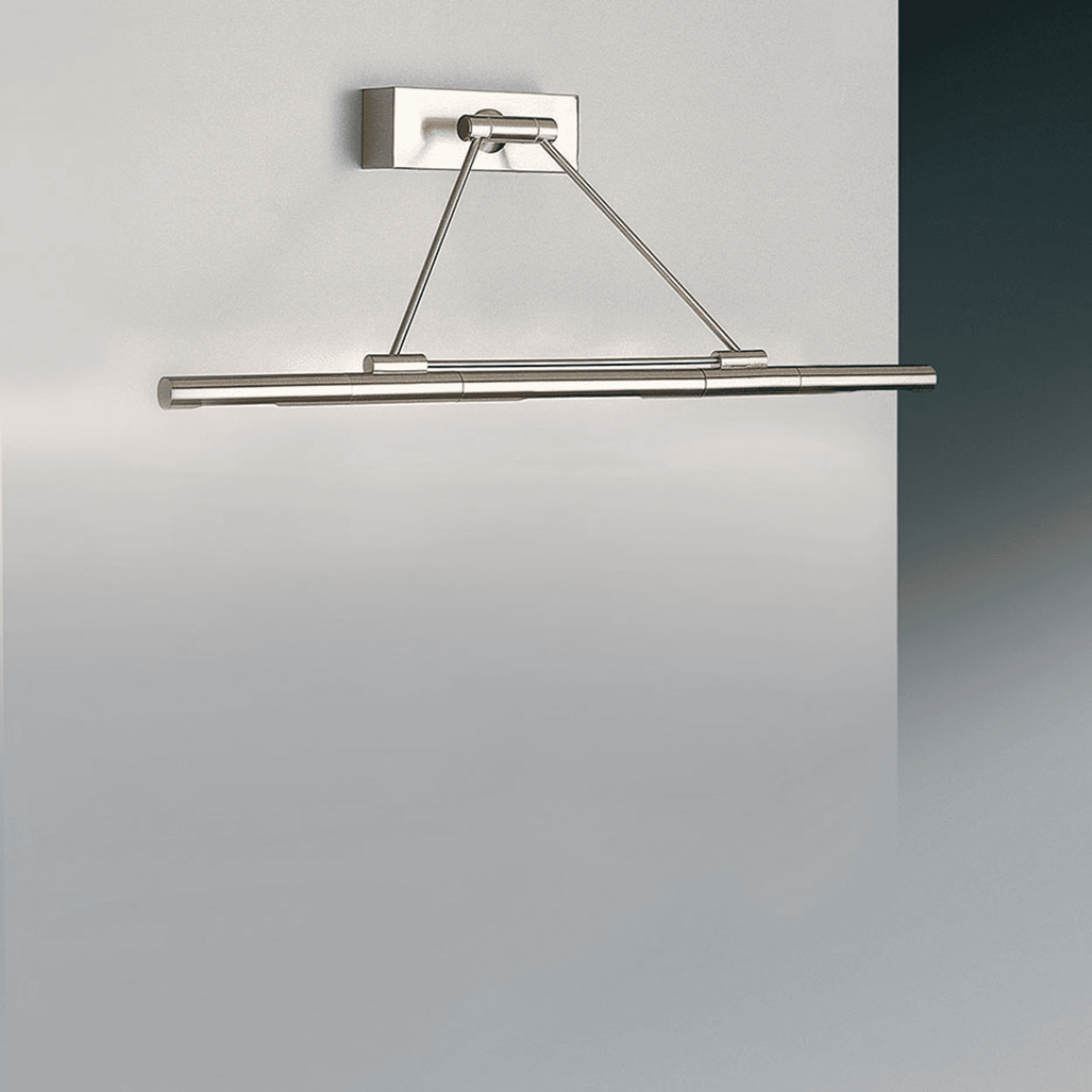 Ikon Picture 1 Light Wall Light - 60CM in Nickel