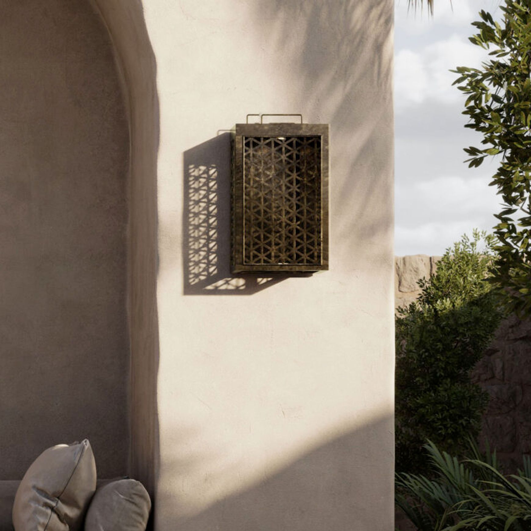 Grid Wall Light
