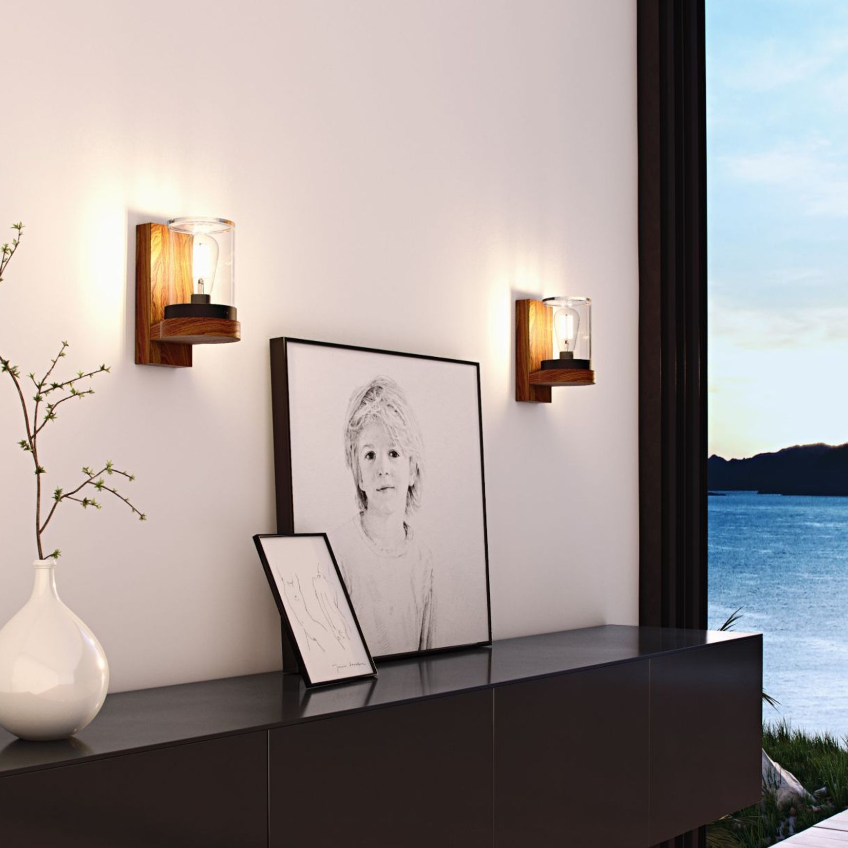 Cloche Wall Light
