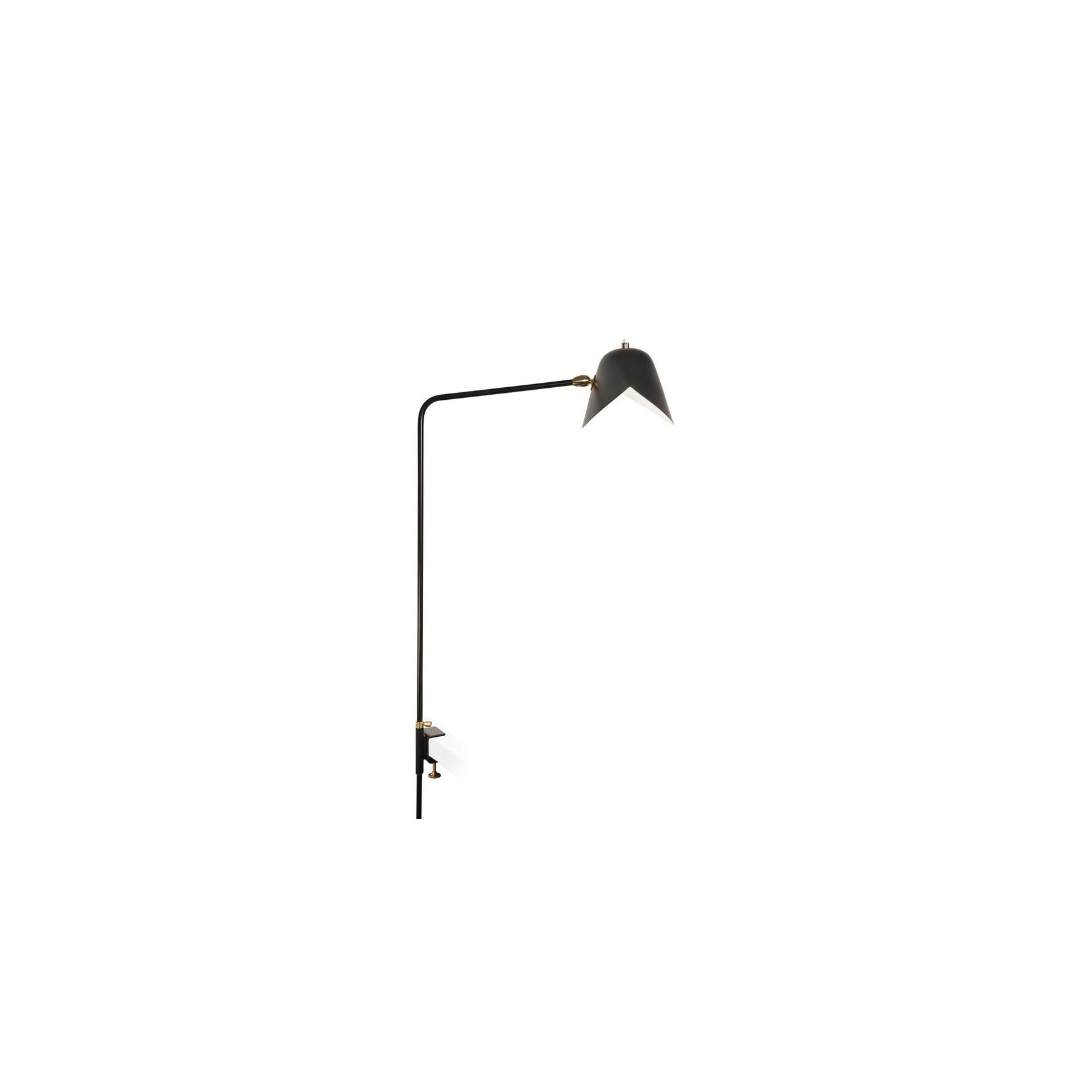 Simple Agrafee Table Lamp by Serge Mouille