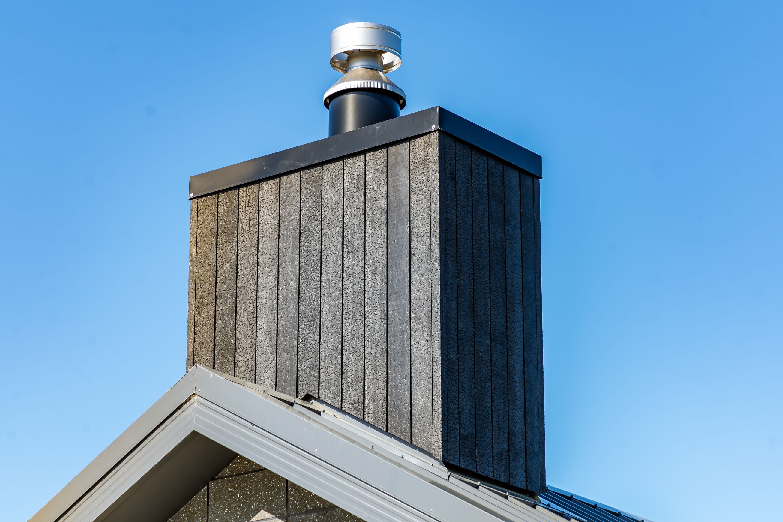 Charred Accoya Timber Cladding & Wall Panels