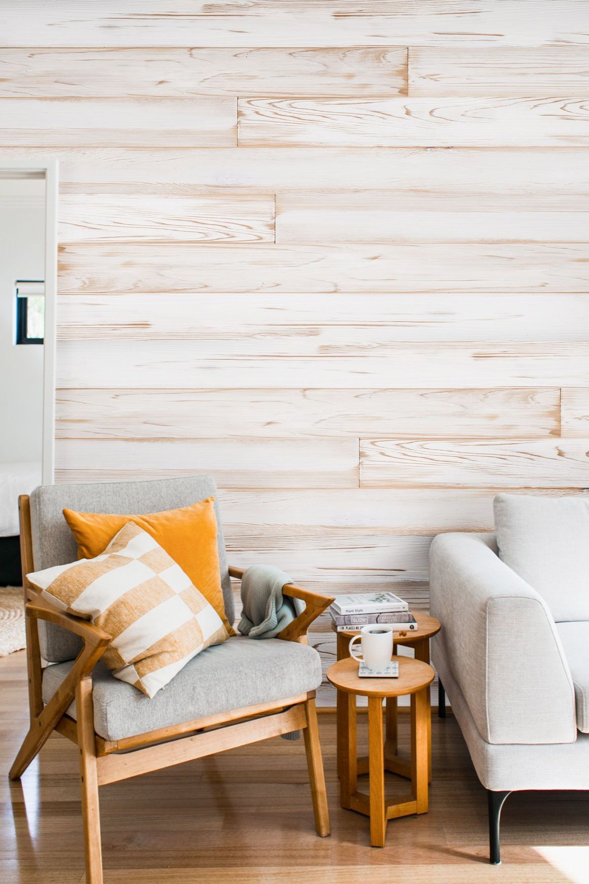 Salvare White Distressed Spruce Interior Panelling