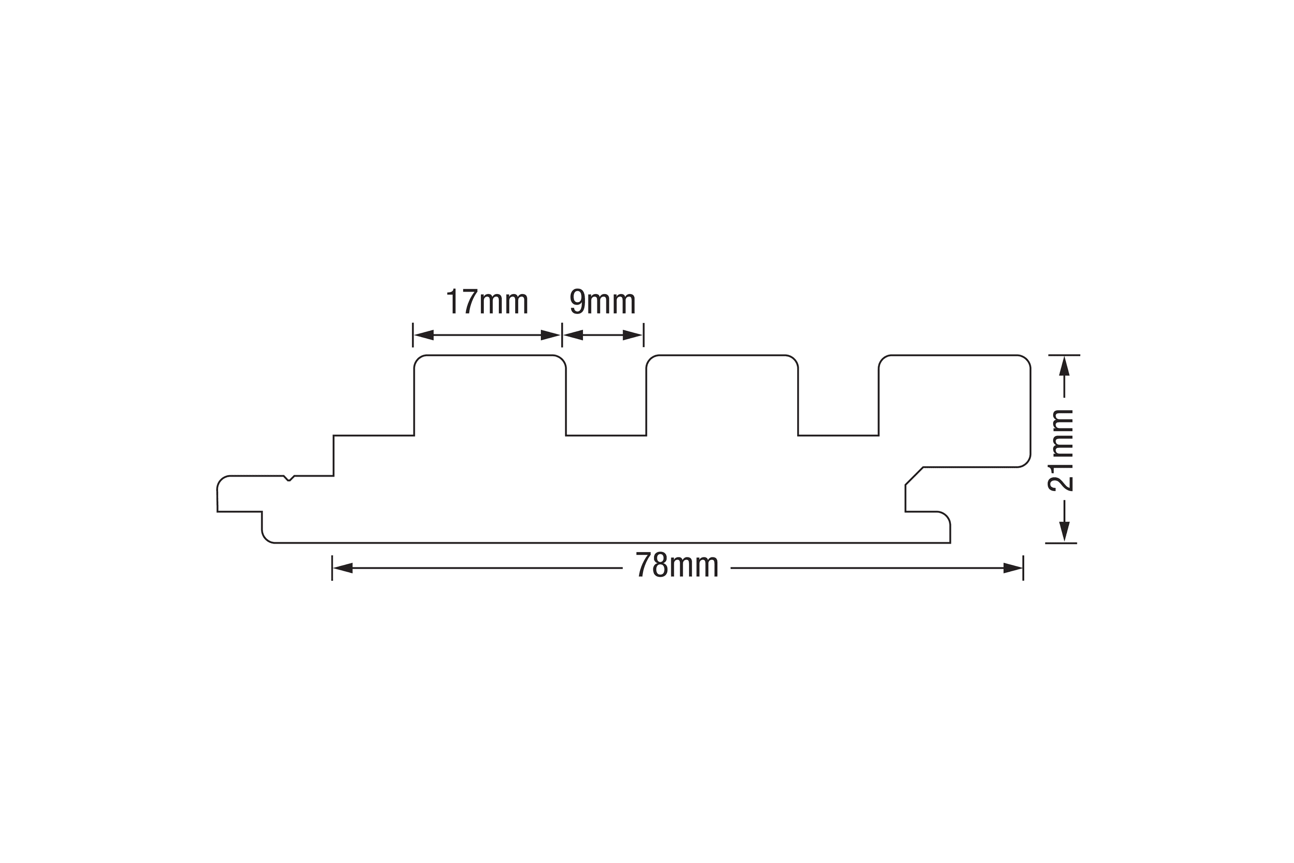 Contours Clear Pine Timber Lining Boards