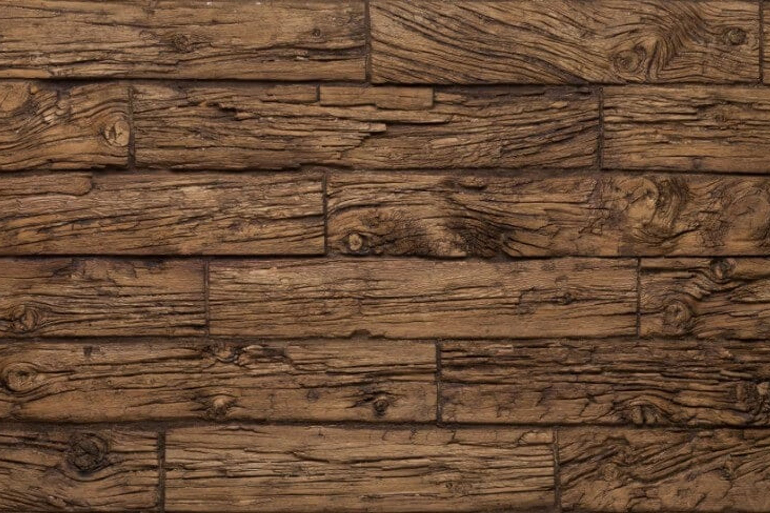 Wooden Sleeper Wall Panels by Muros - Rustic Barn Style