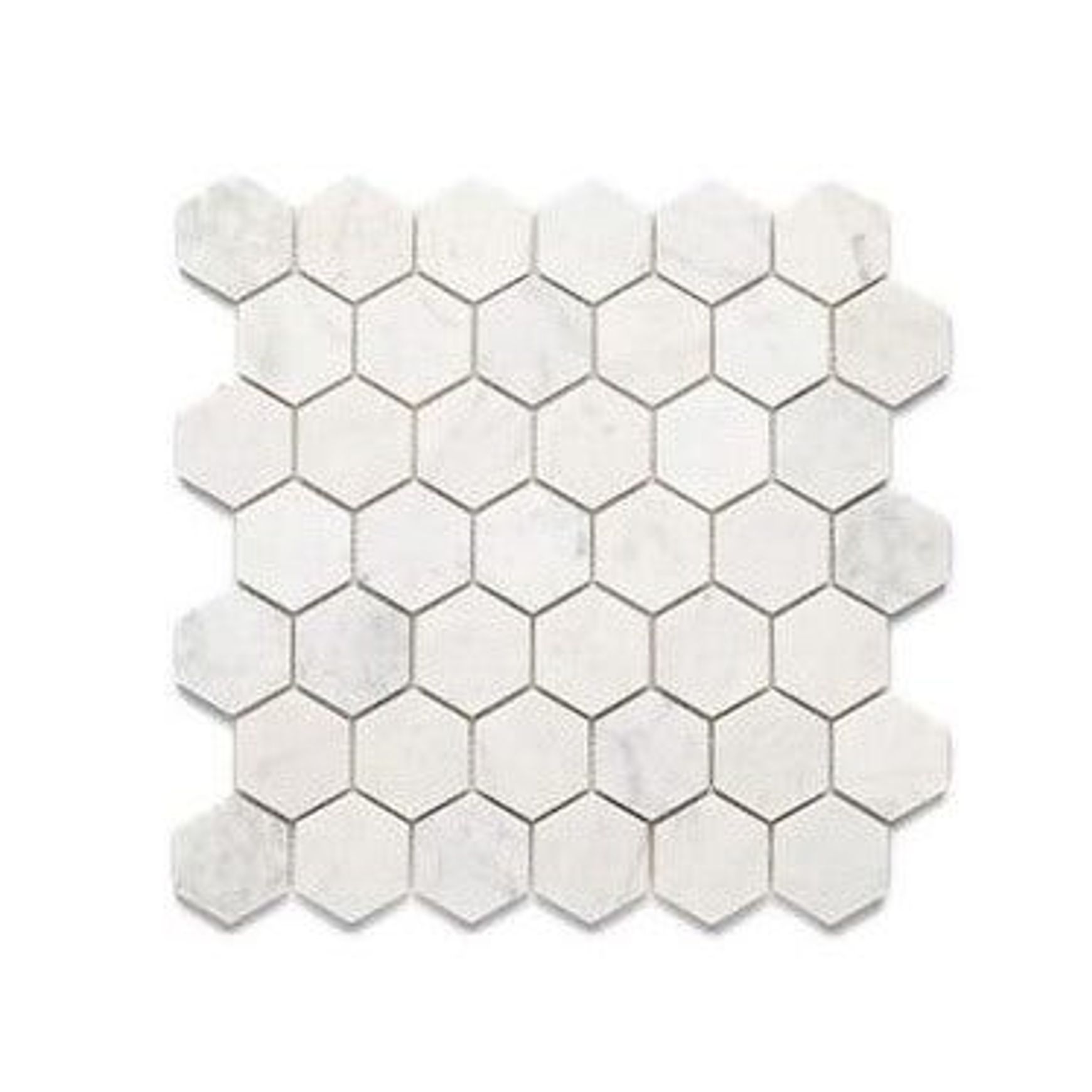 Carrara Mosaic Hexagon Wall Tiles