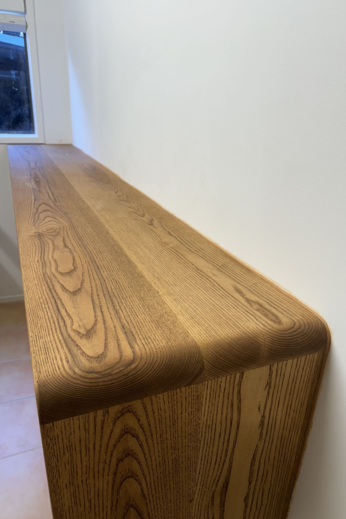 Bespoke Floating Wall Unit — American White Ash