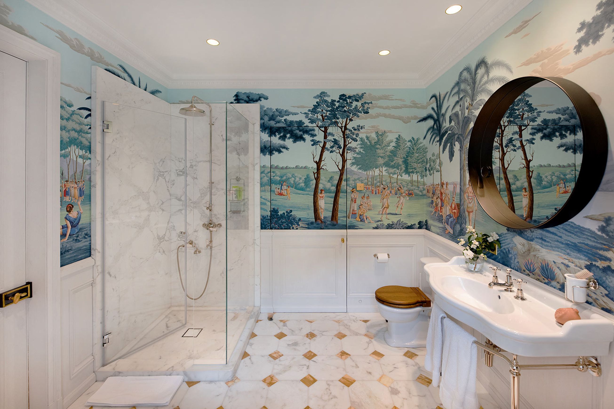 De Gournay Les Sauvages de la Mer Pacifique | Wallpaper