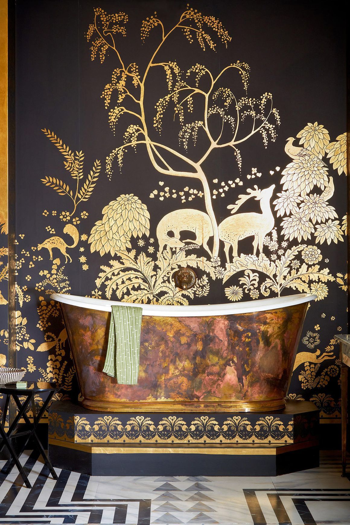 De Gournay Rateau | Wallpaper
