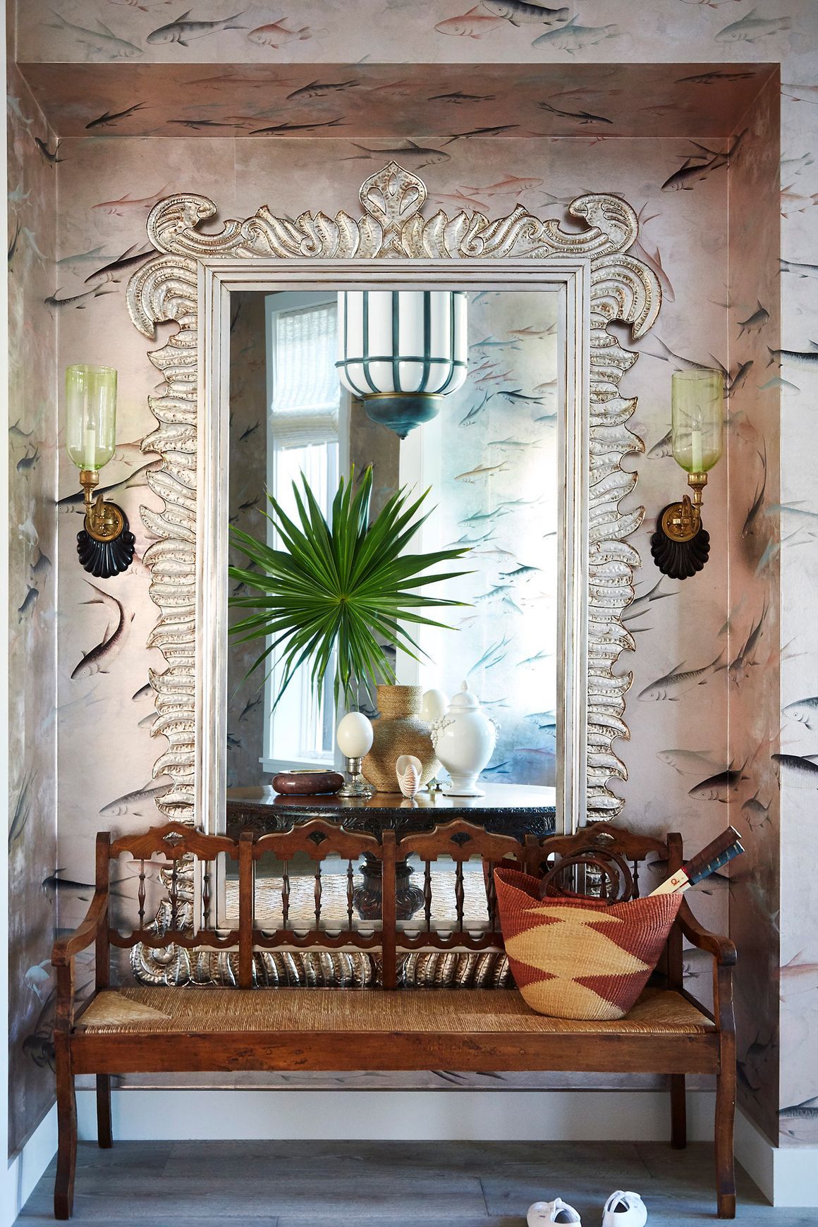 De Gournay Fishes | Wallpaper