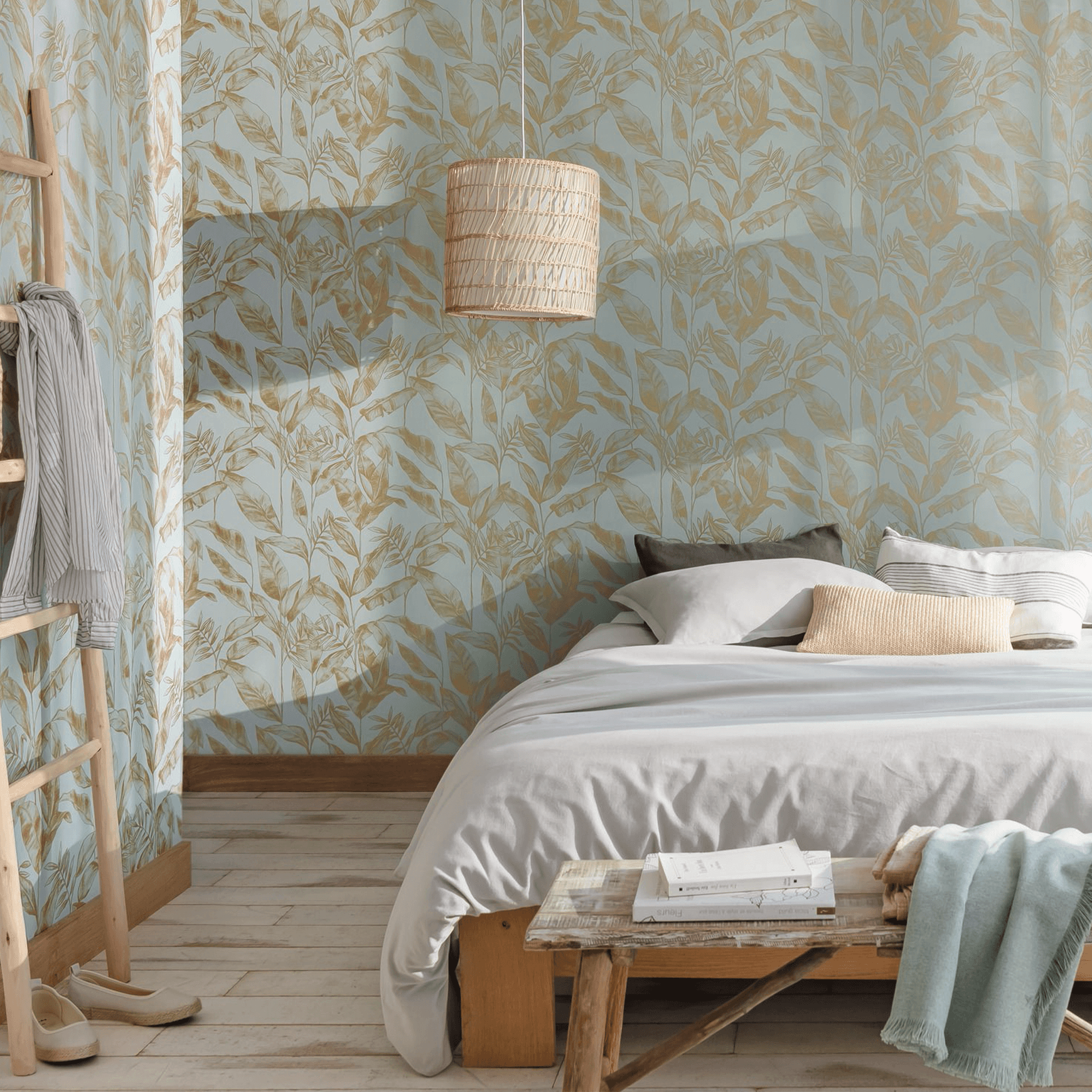 Resene Only Blue Wallpaper Collection