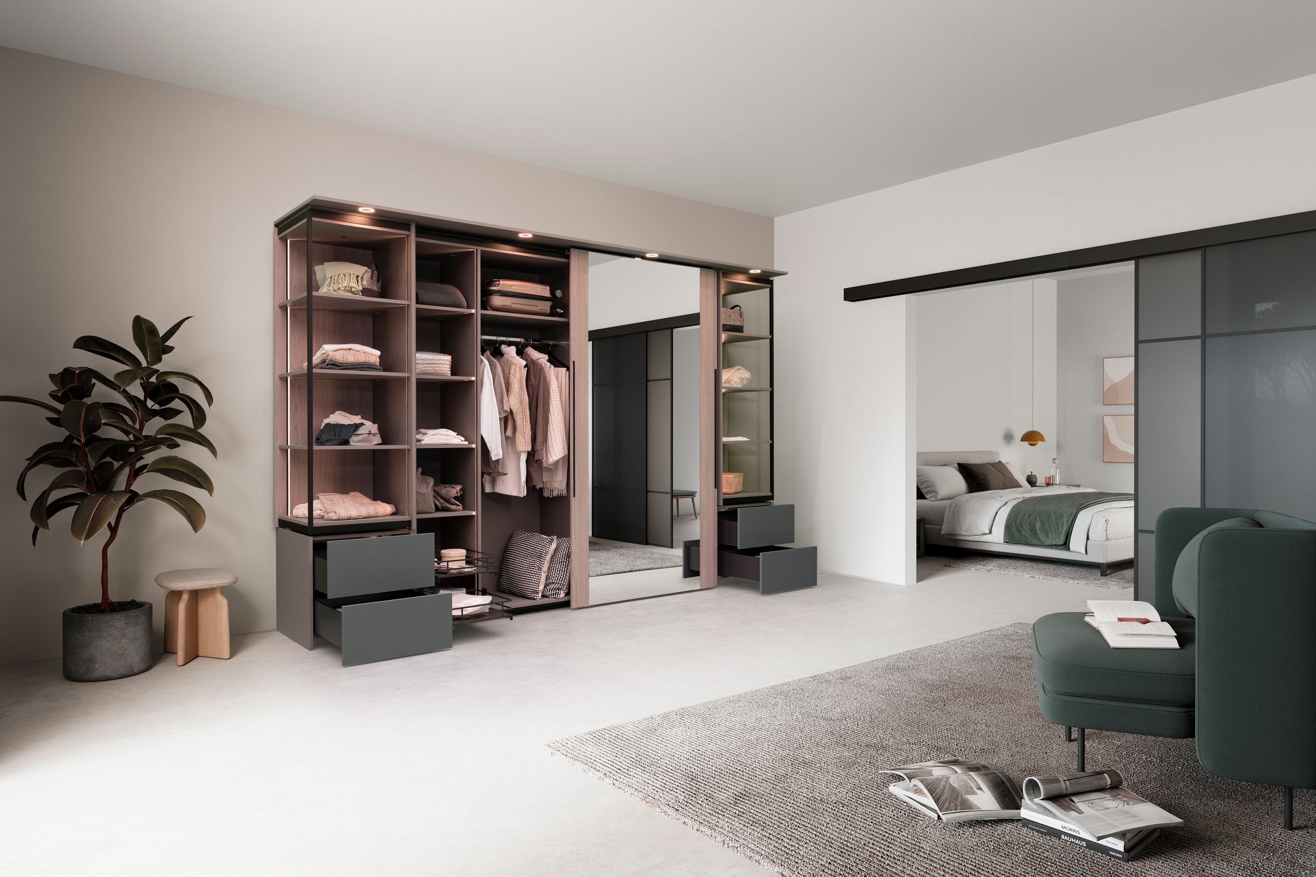 Naro | Pre-assembled internal drawers