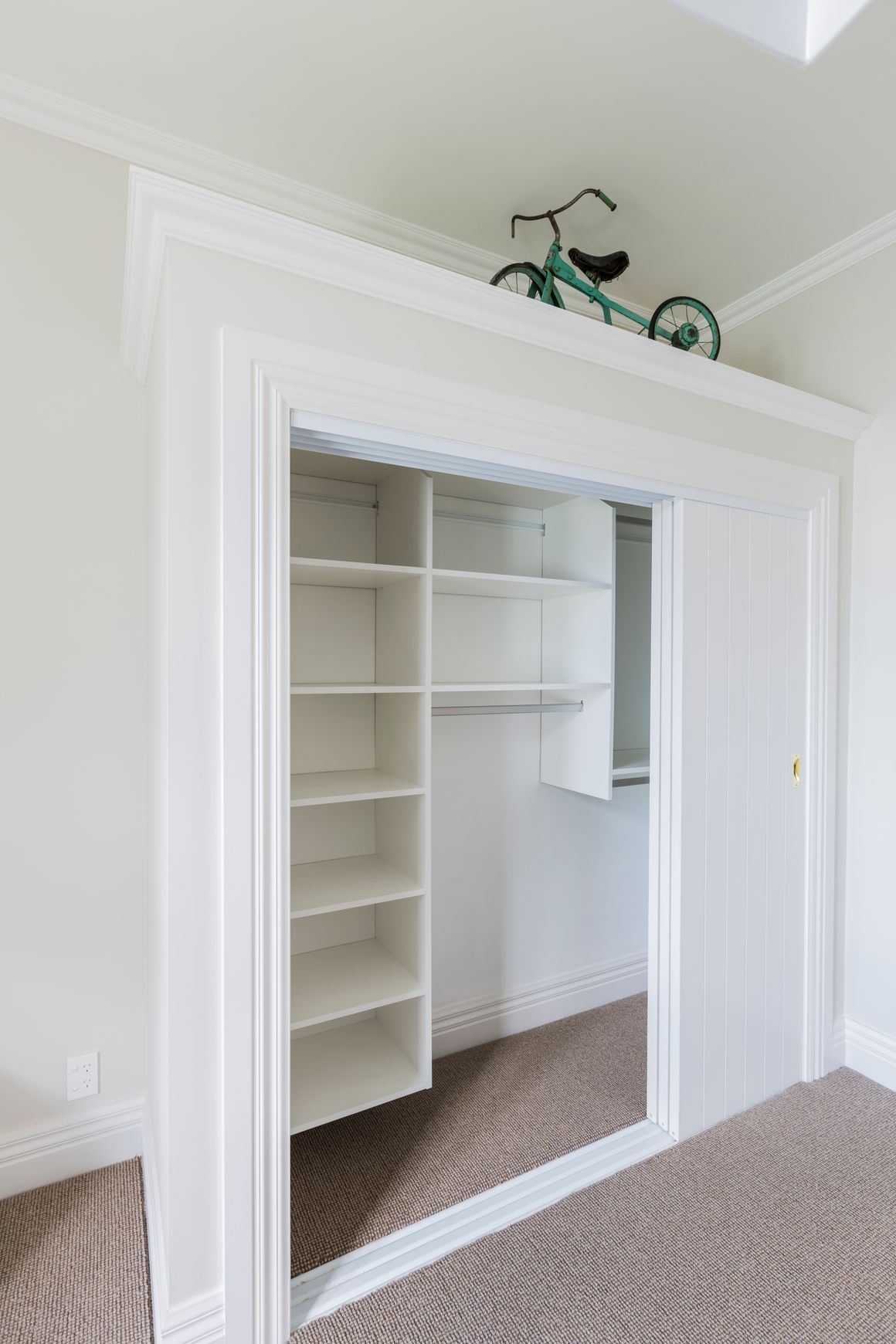 Custom Reach In Wardrobe