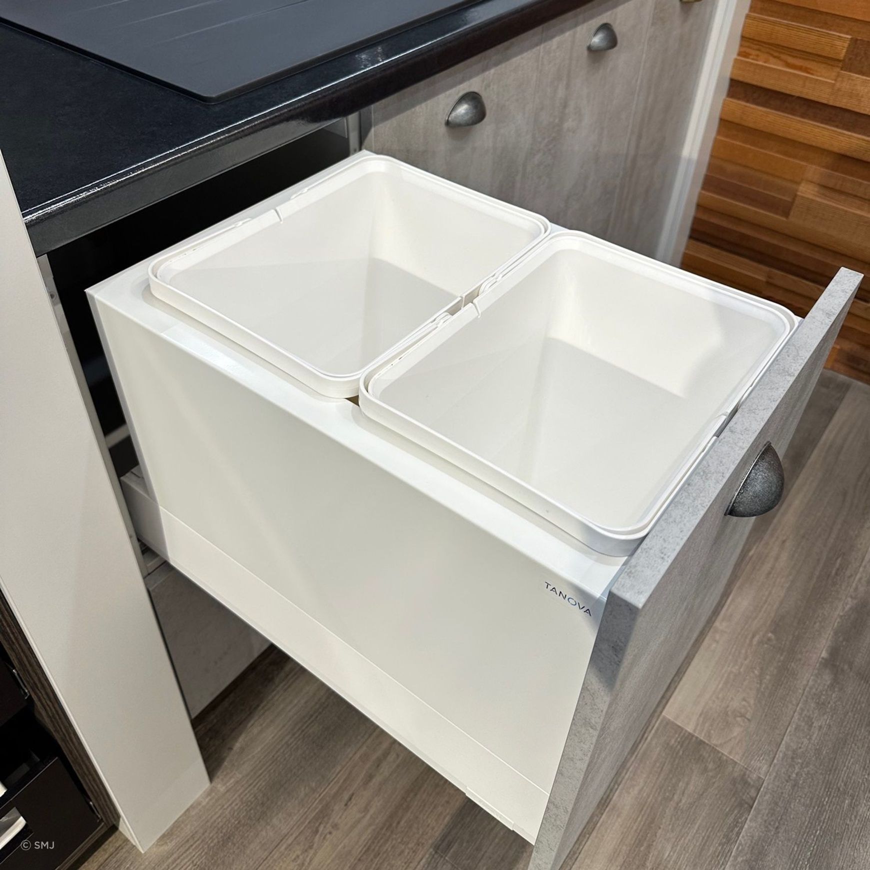 Tanova FLEX Kitchen Bin Solution For Slimline Drawers