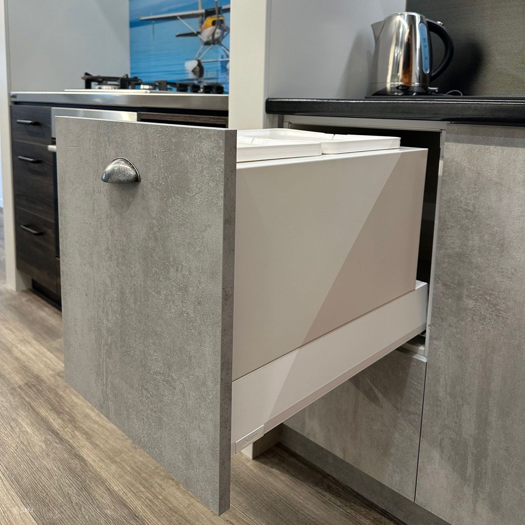 Tanova FLEX Kitchen Bin Solution For Slimline Drawers